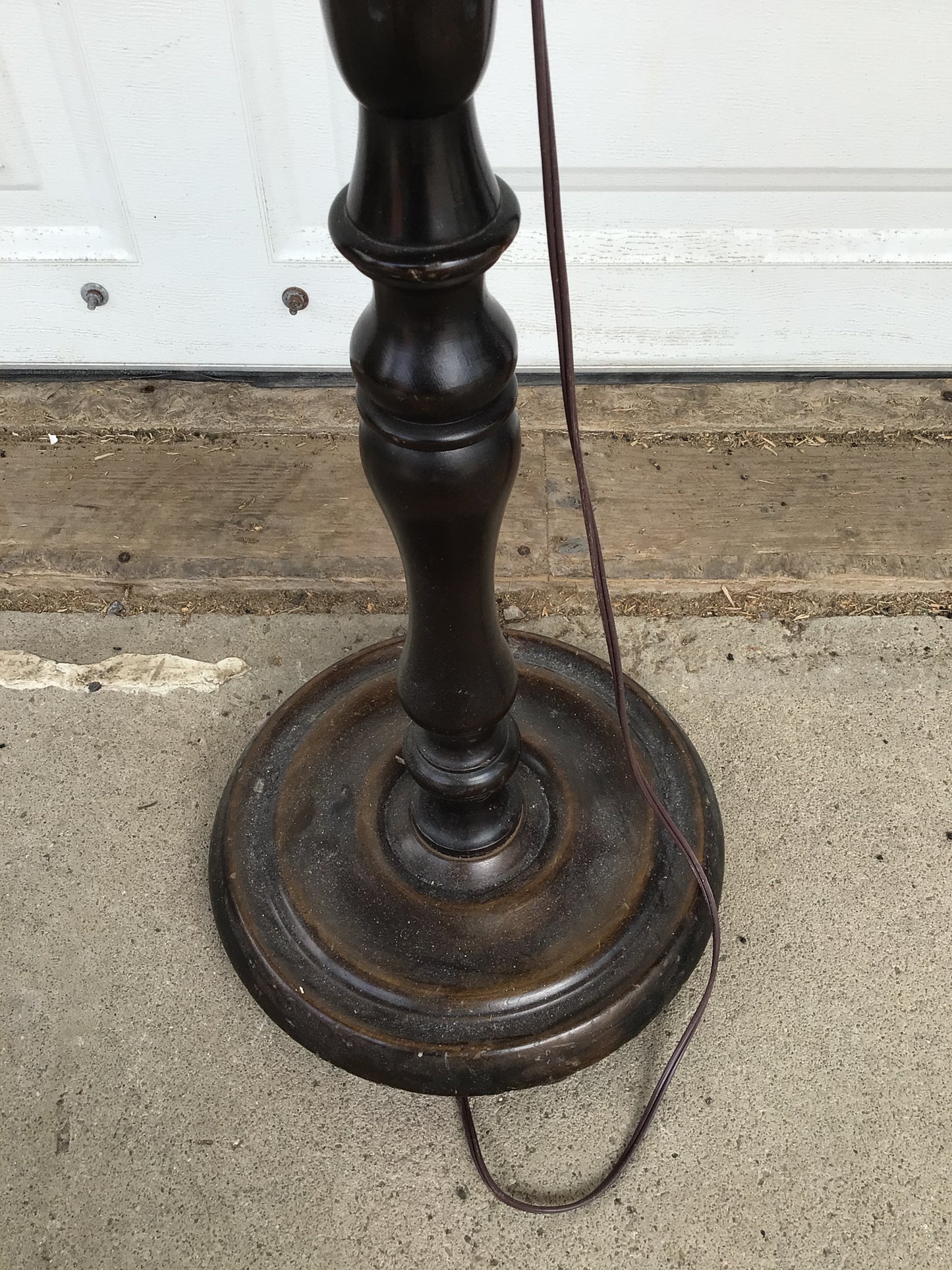 Wooden Floor Lamp