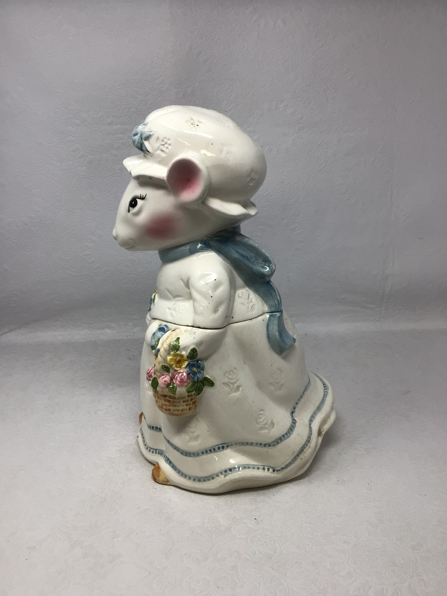 Vintage Like Granny Mouse Cookie Jar