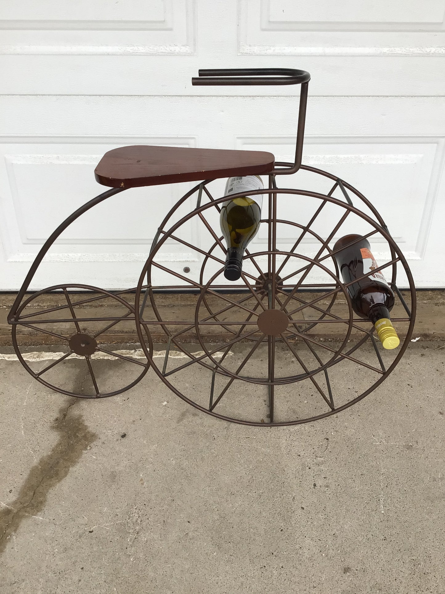 Deco 79 Metal Bicycle Wine Rack