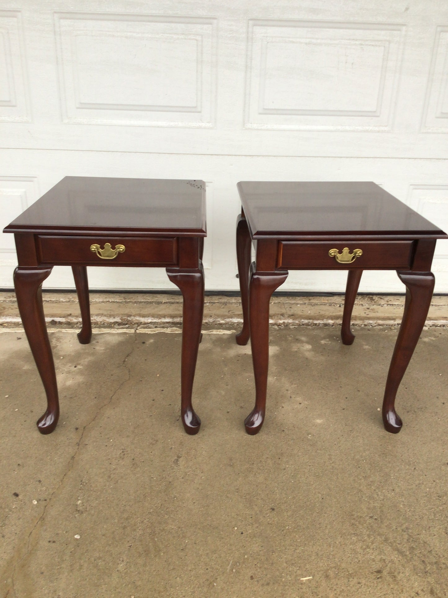 Vintage Queen Anne Style Nightstand