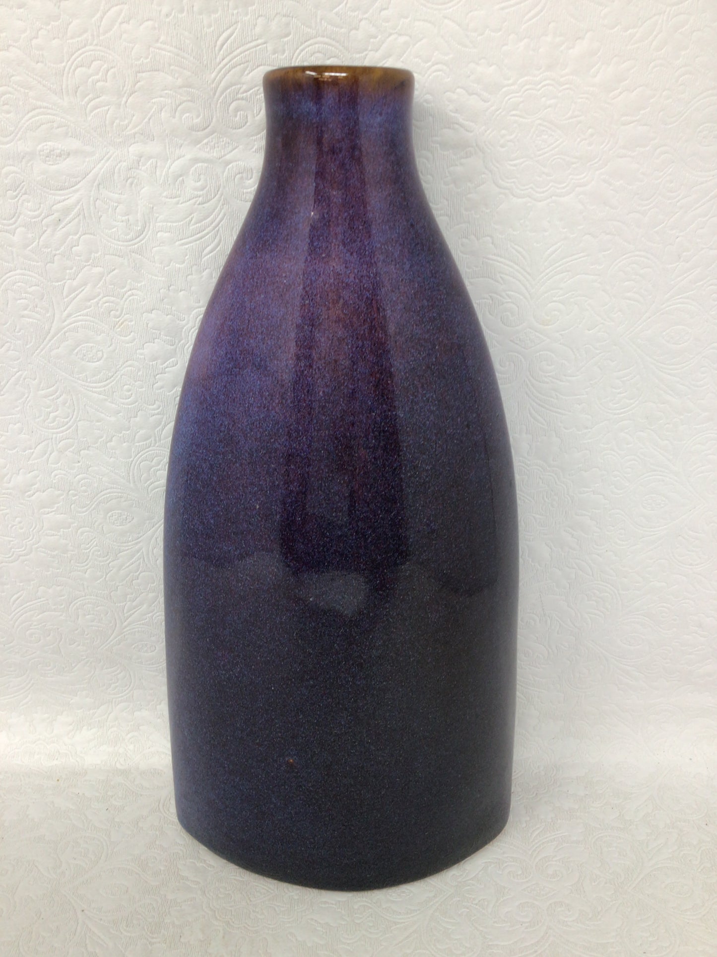 Purple Glazed Stonewear Vase