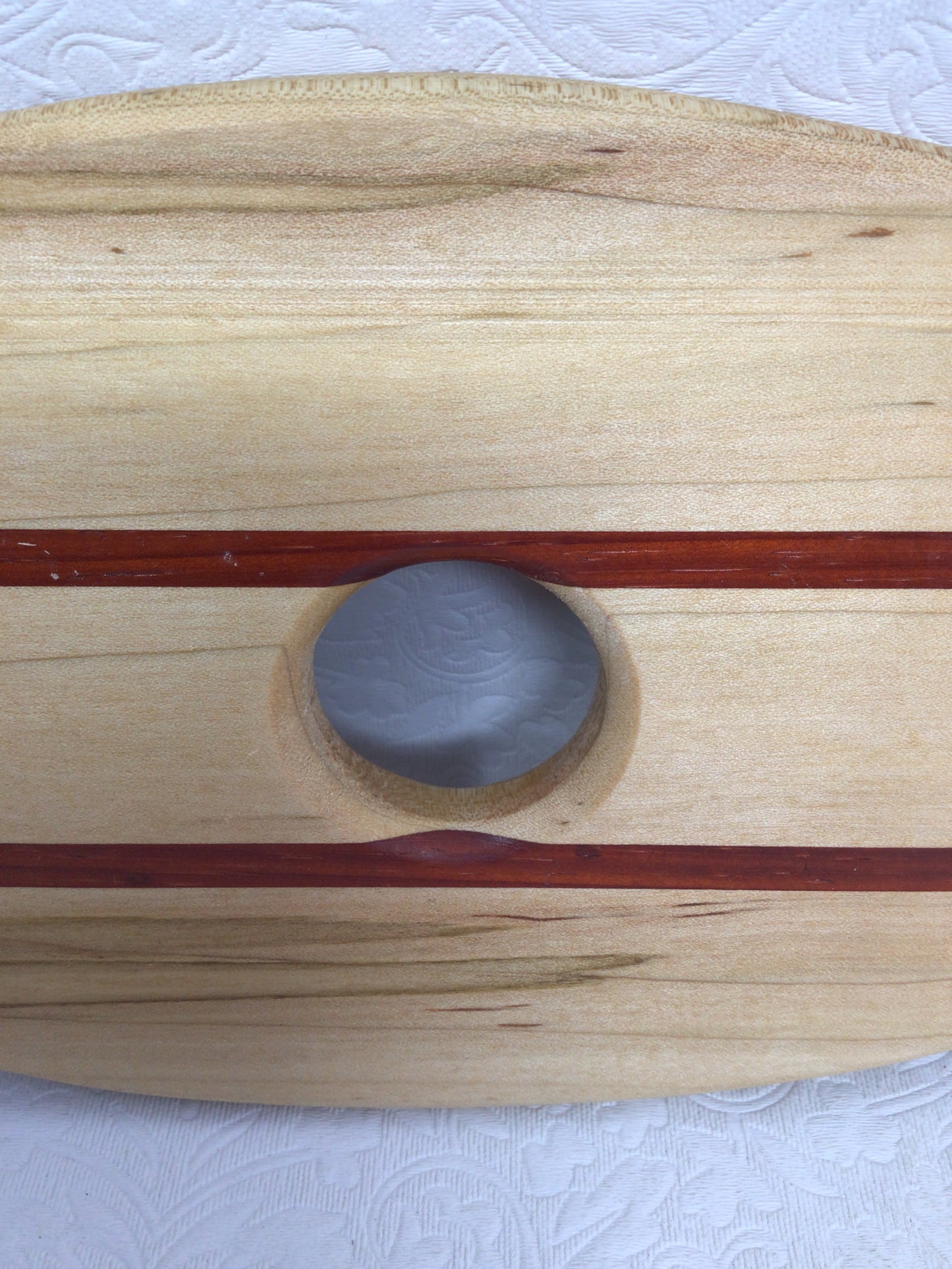 Set of 2 Wooden Wine Glass Holders