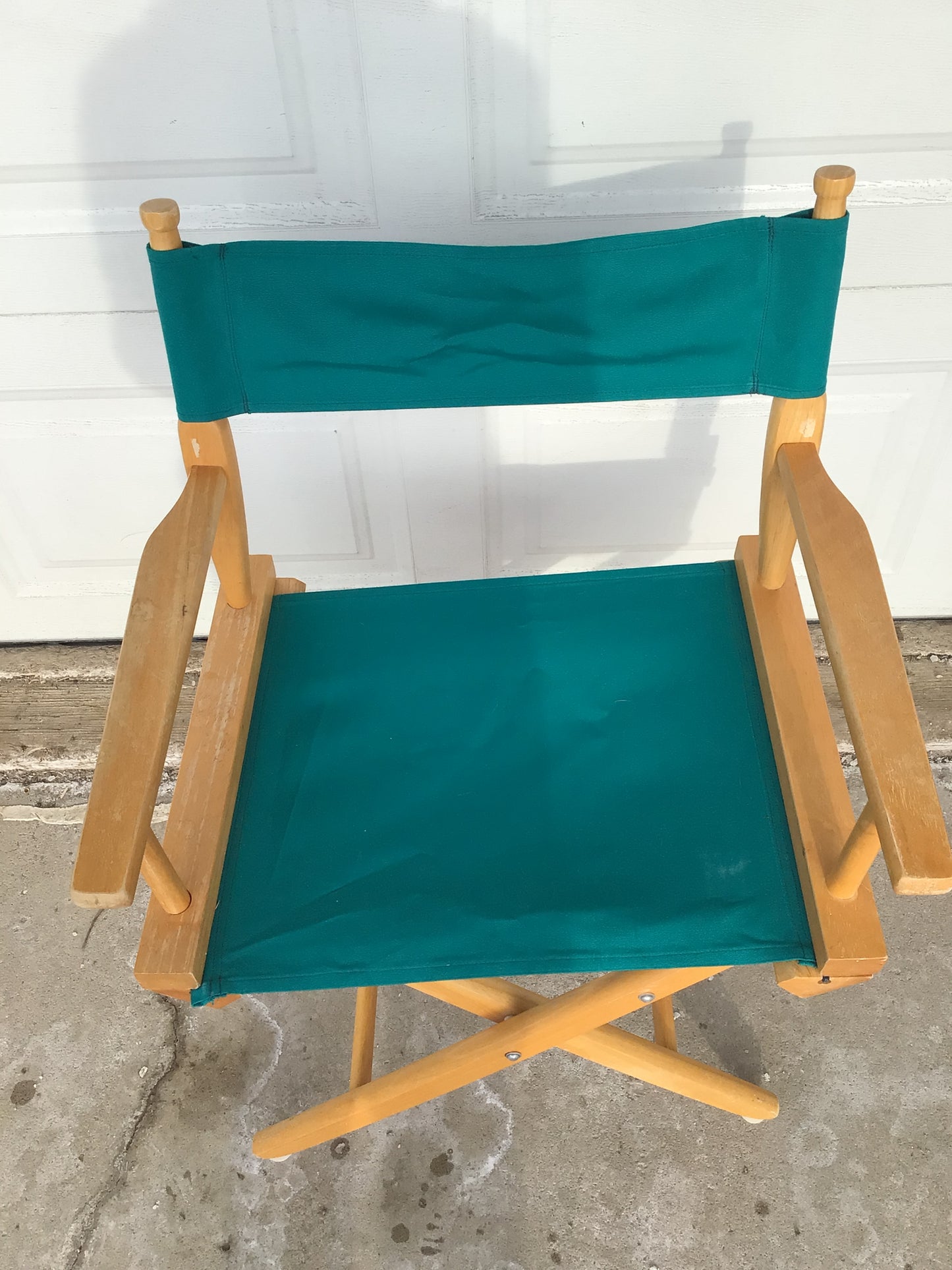 Teal Director’s Chair