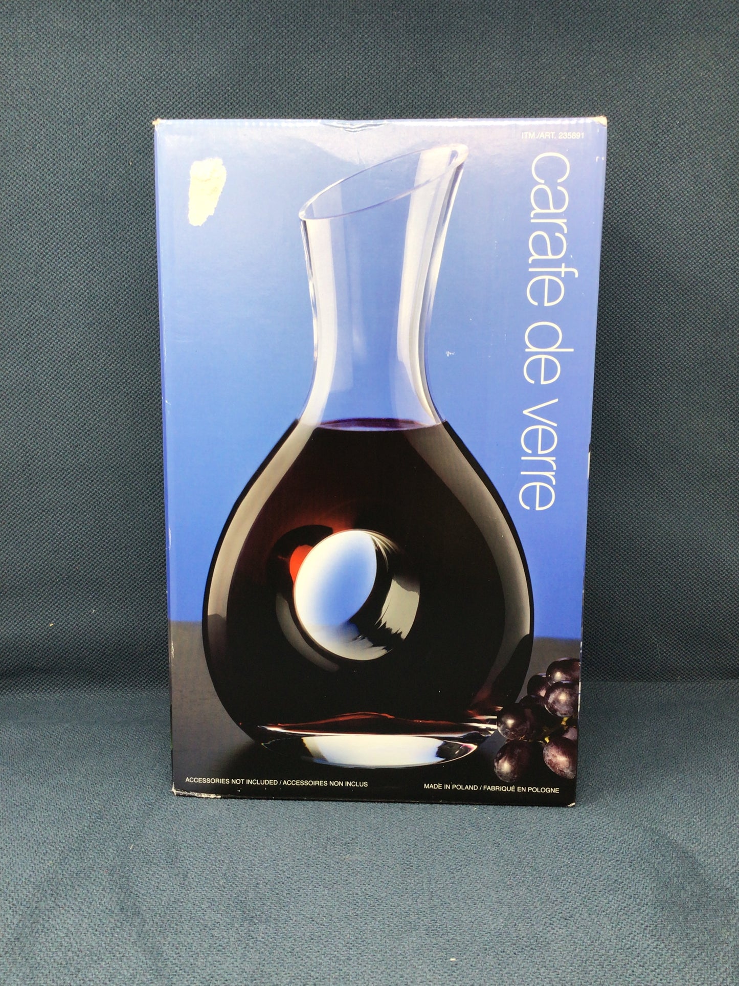 Brand New in Box Glass Carafe