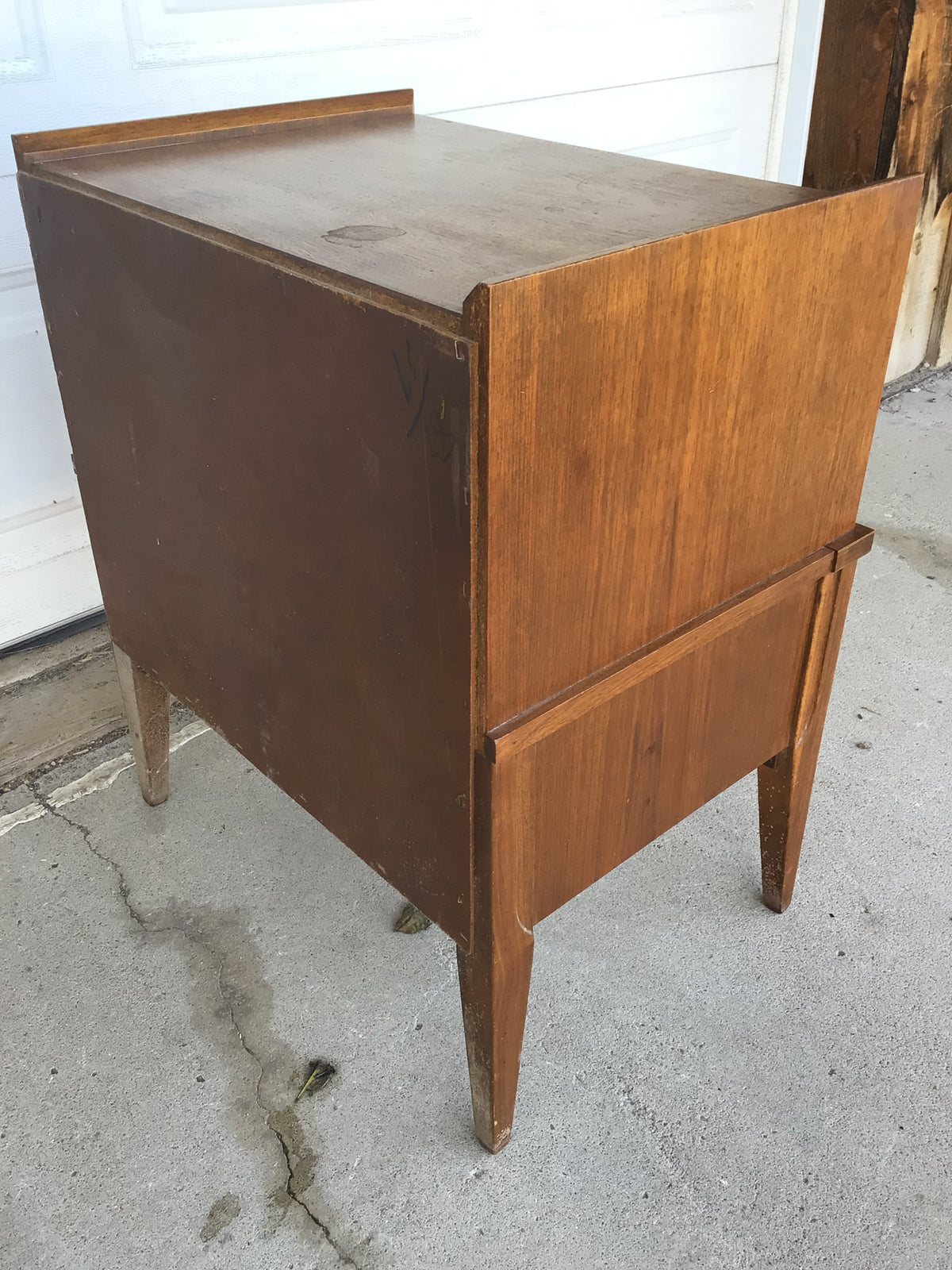 MCM Wooden Nightstand