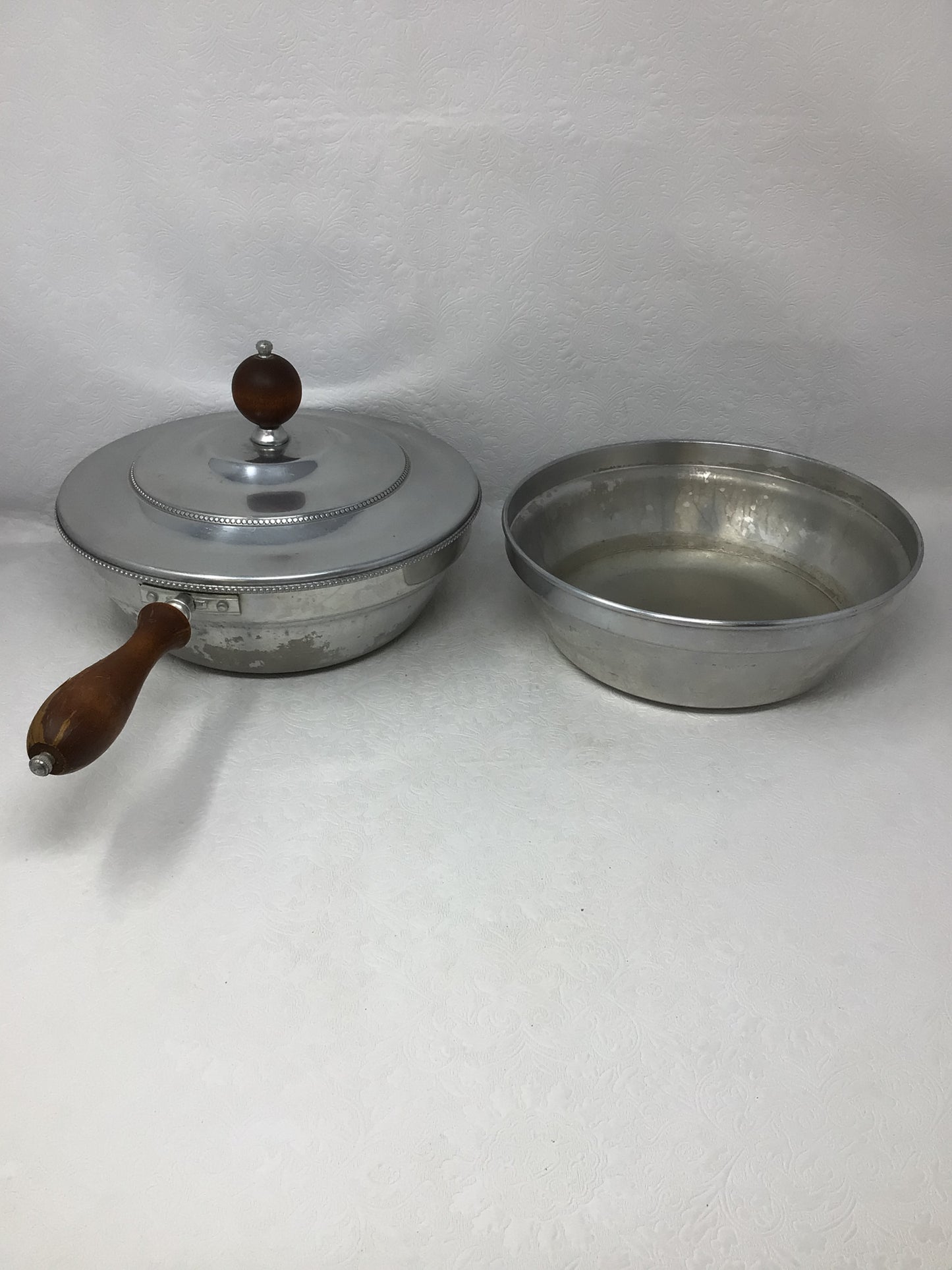 Vintage Aluminum Chafing Dish