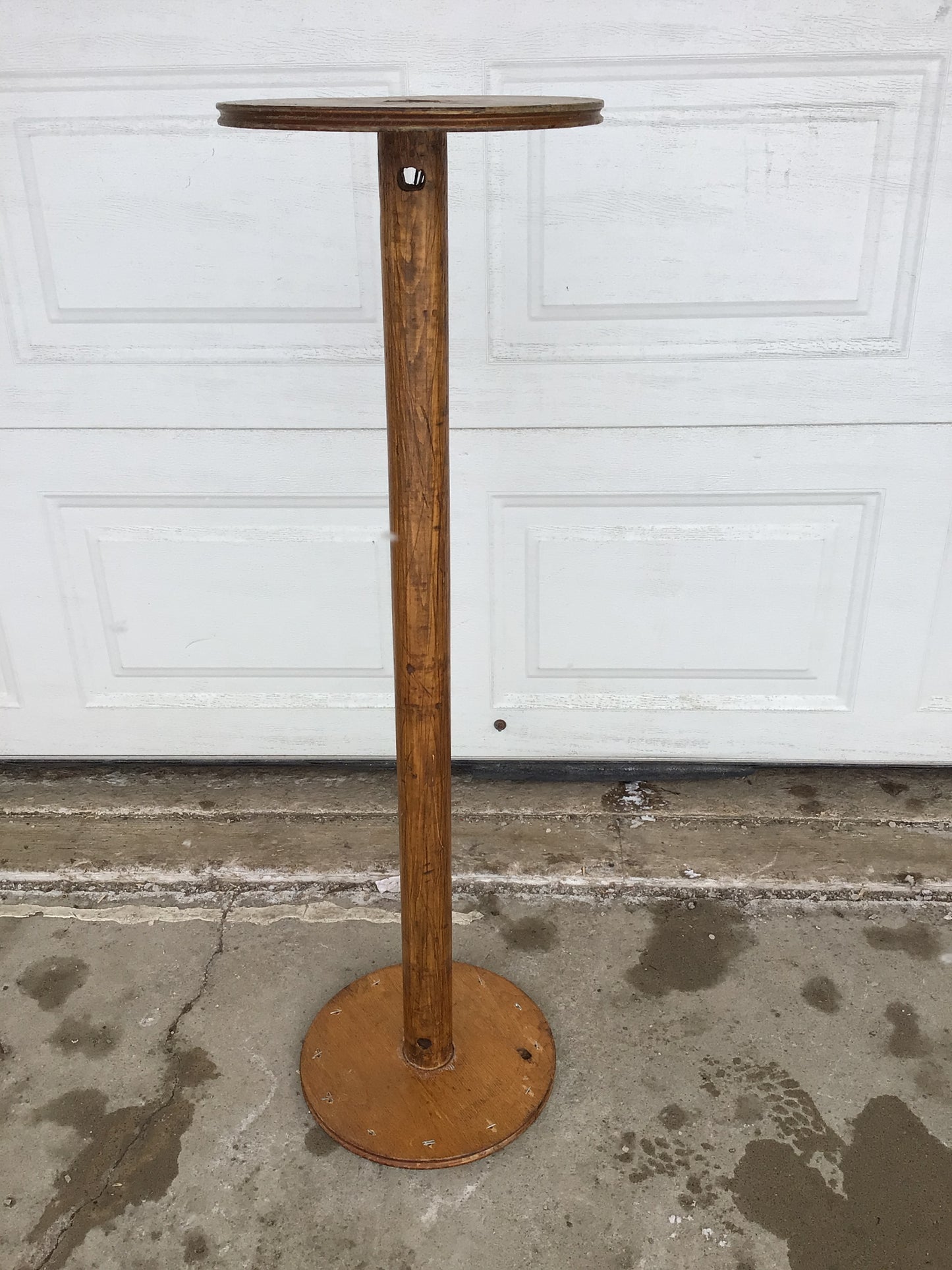 Vintage Spool Plant Stand