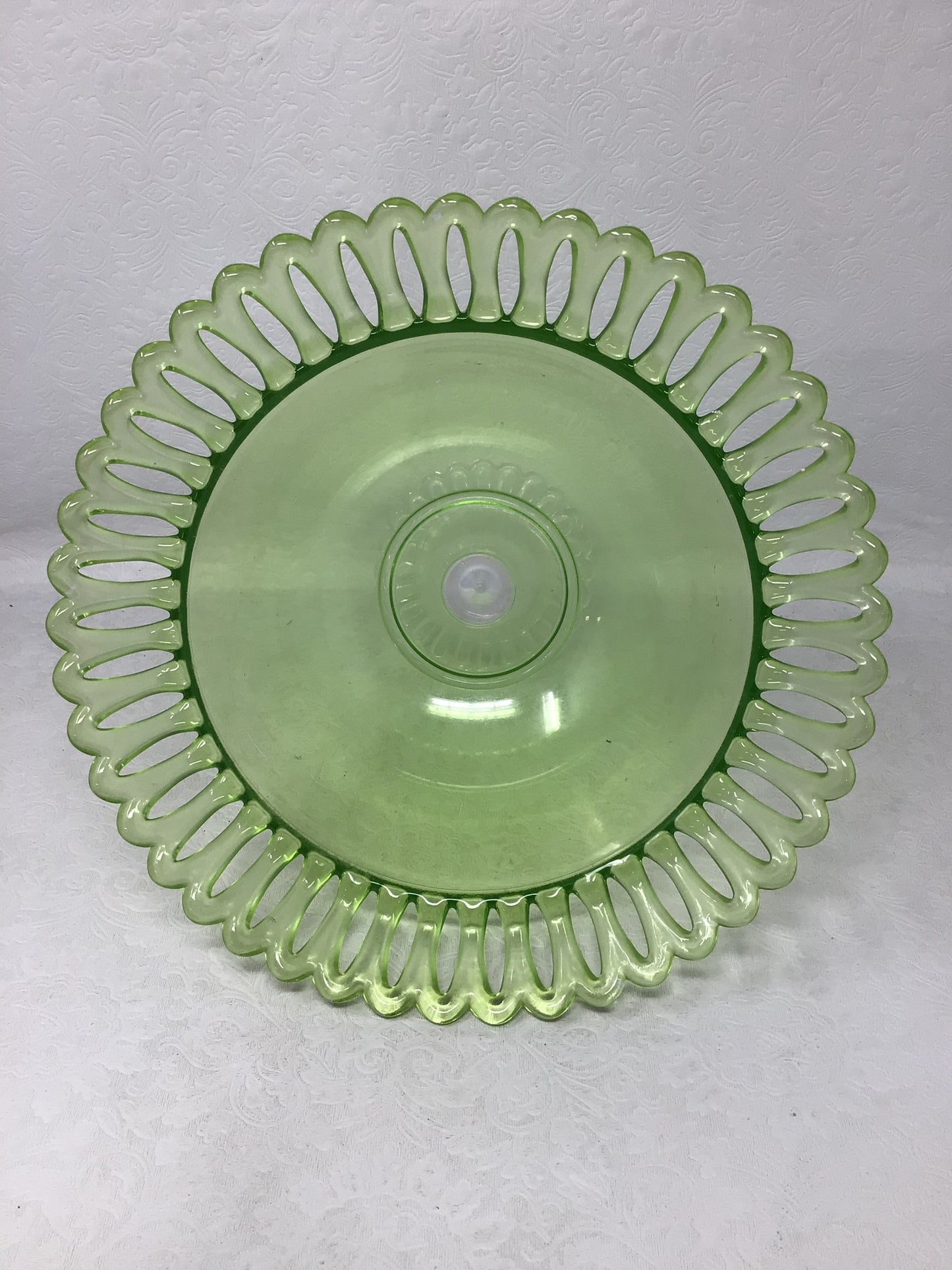 Green Glass Uranium Bowl
