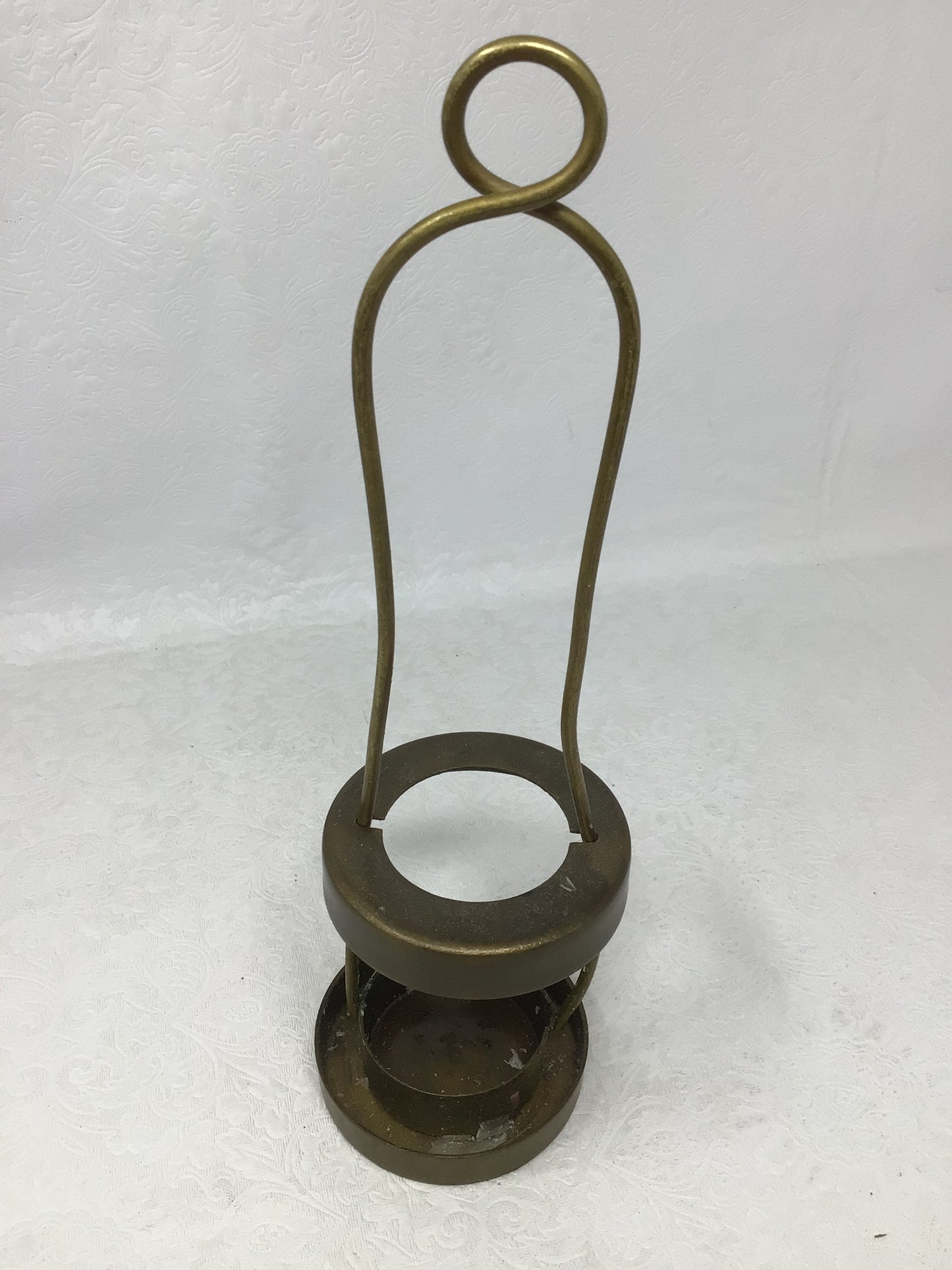 Brass Tea-light Holder and Snuffer