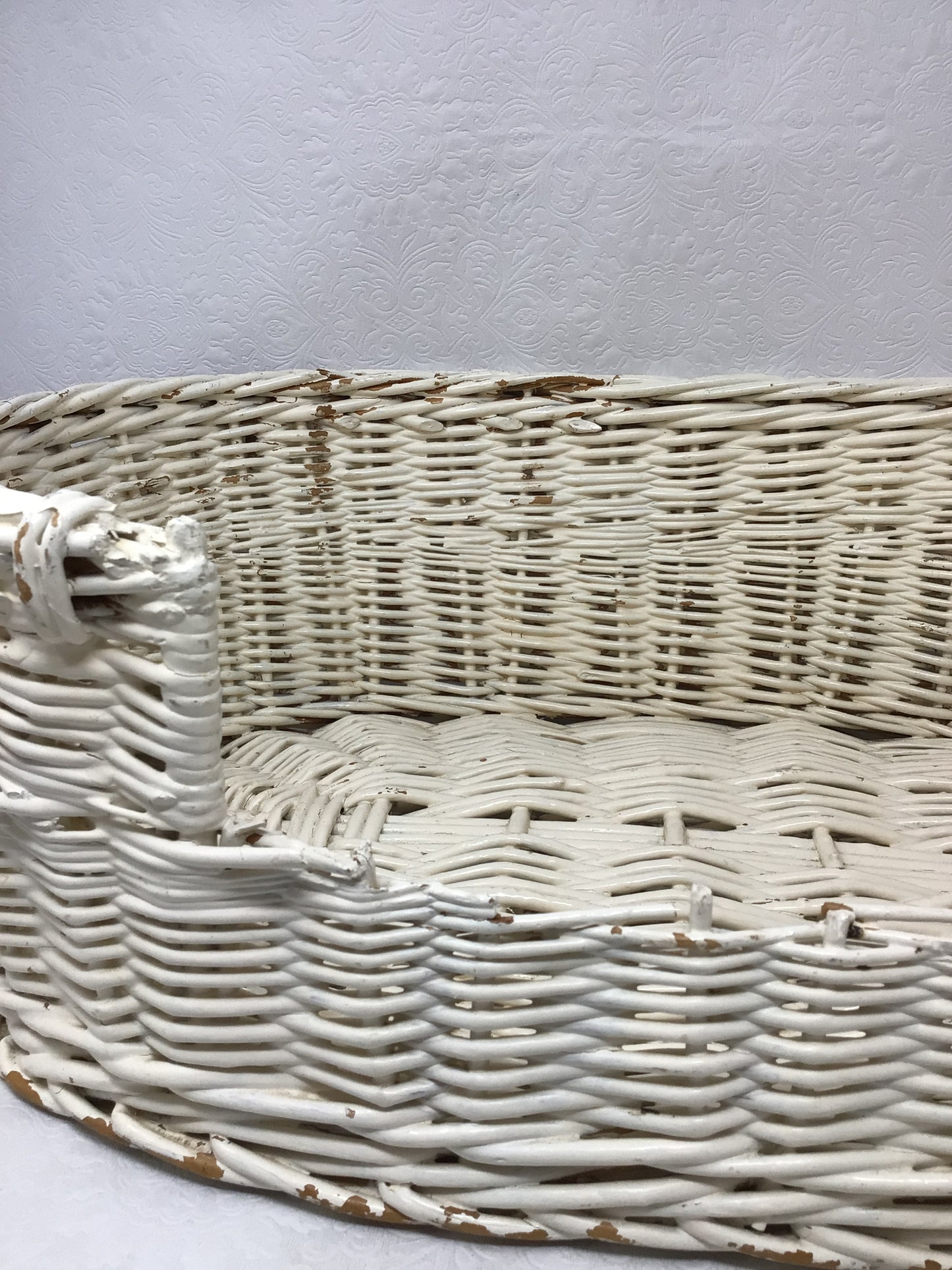 Vintage Basket Cat Bed