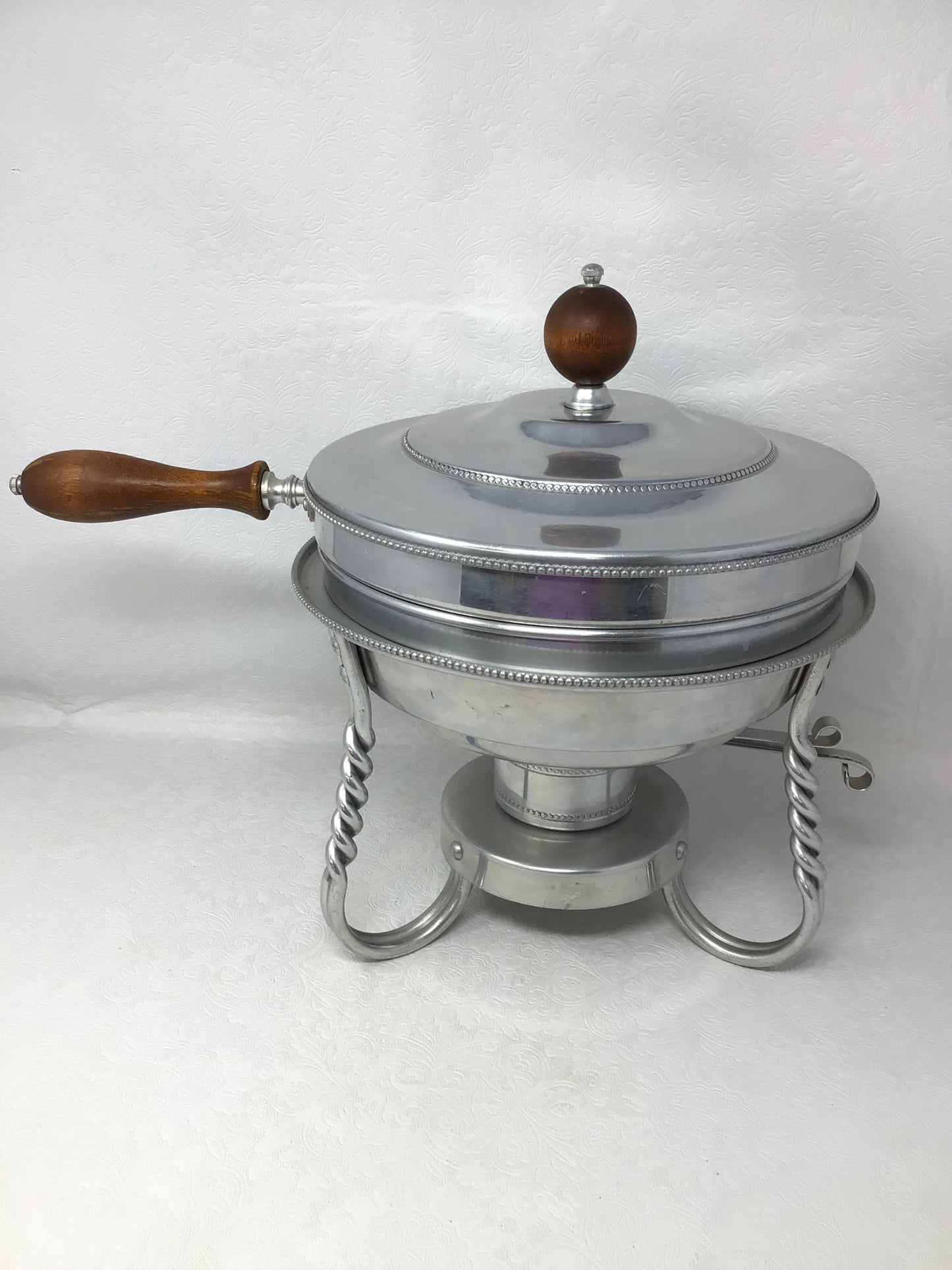 Vintage Aluminum Chafing Dish