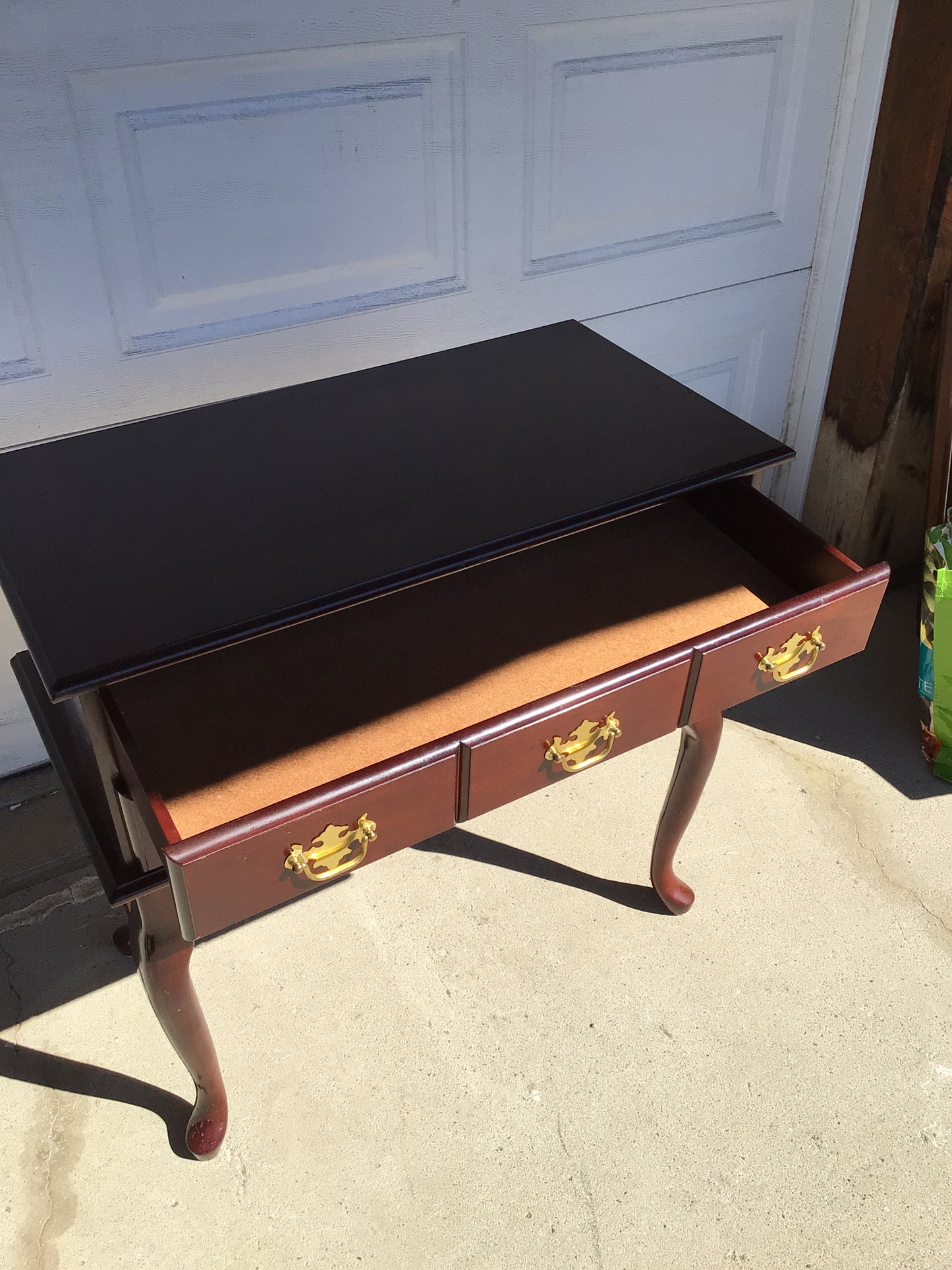Cherry Two Drawer Side Table