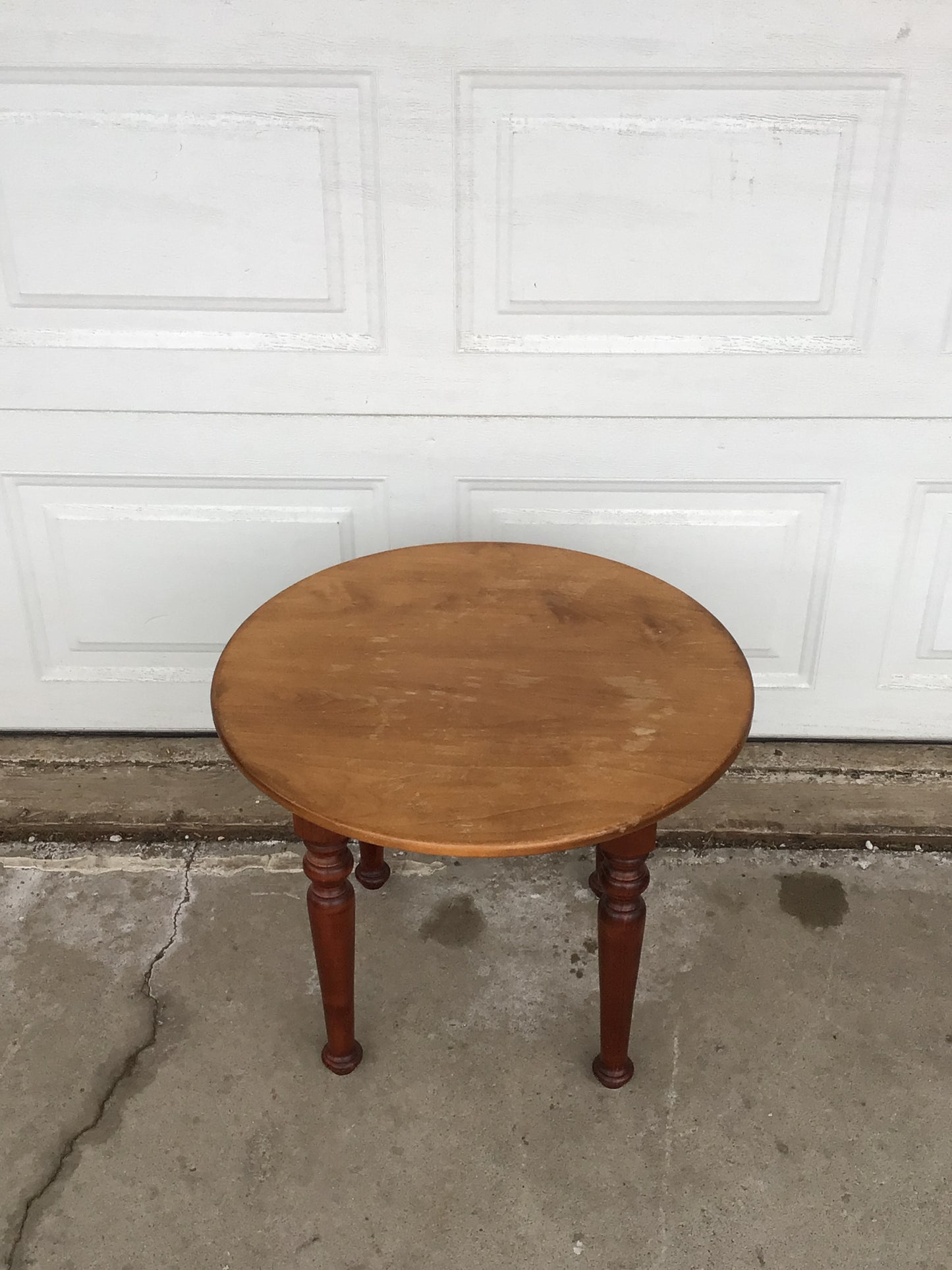 Antique Like Oval Side Table