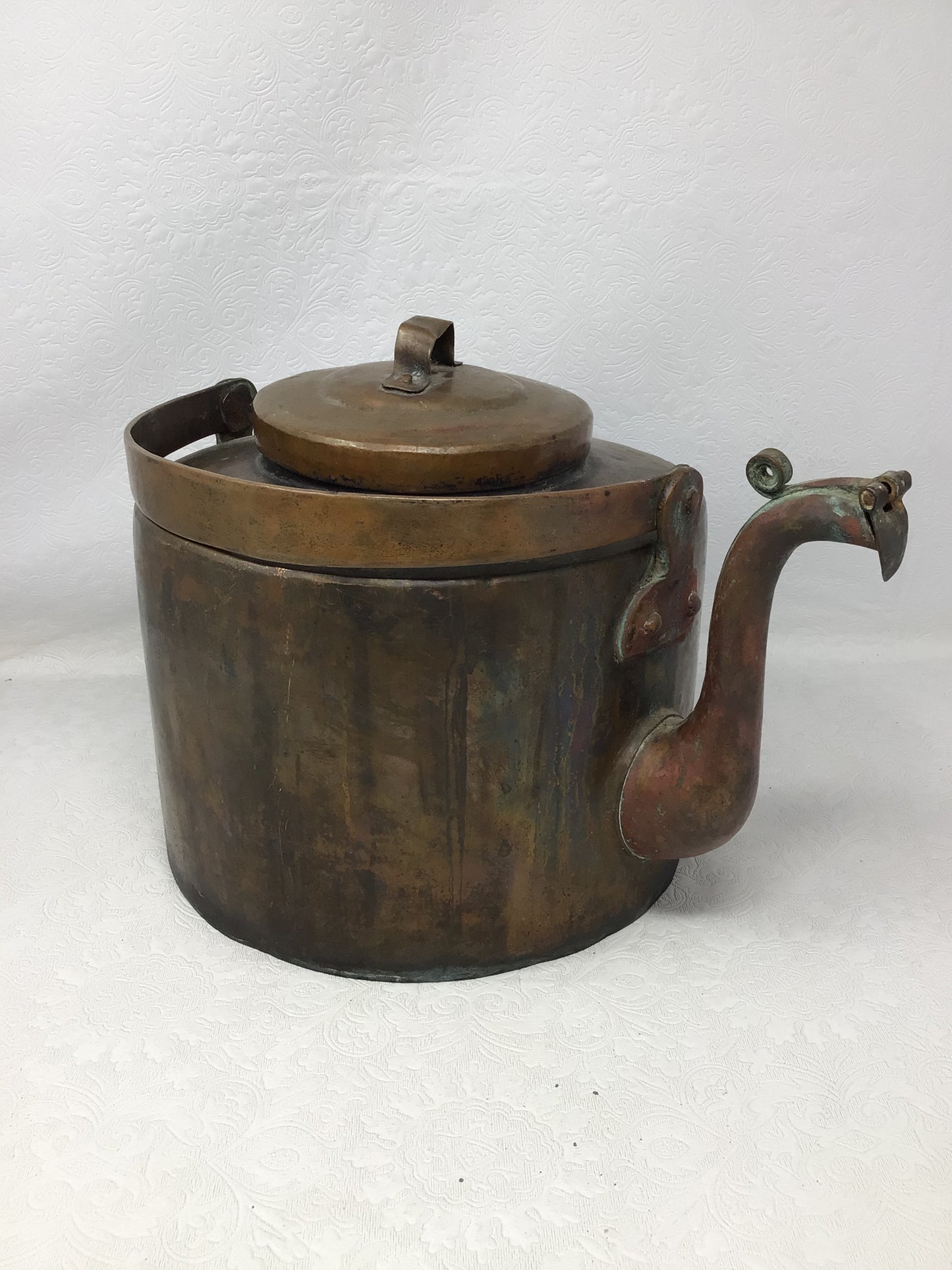 Antique 19th-Century Copper Kettle