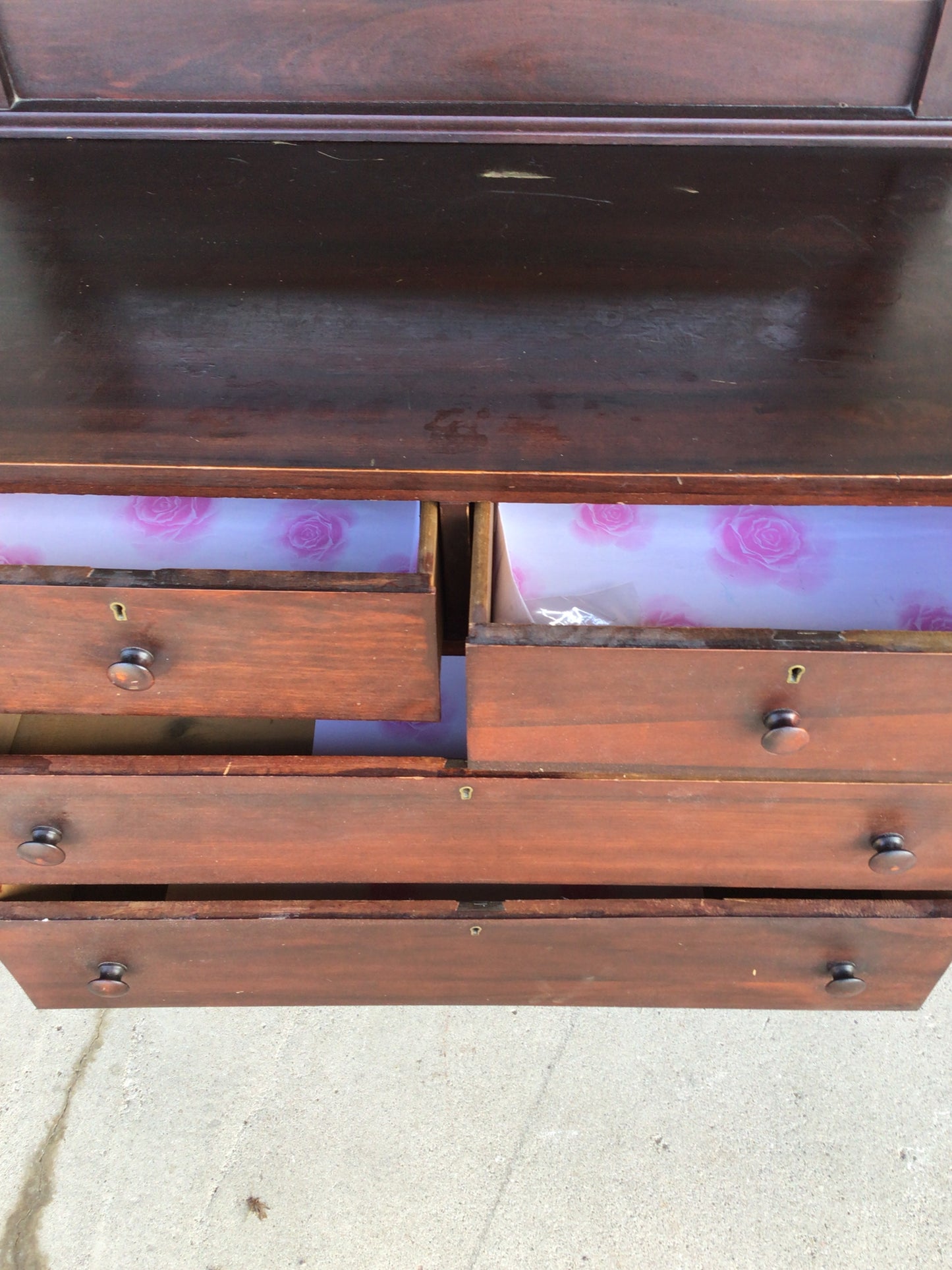Vintage Quarter Sawn Oak Dresser