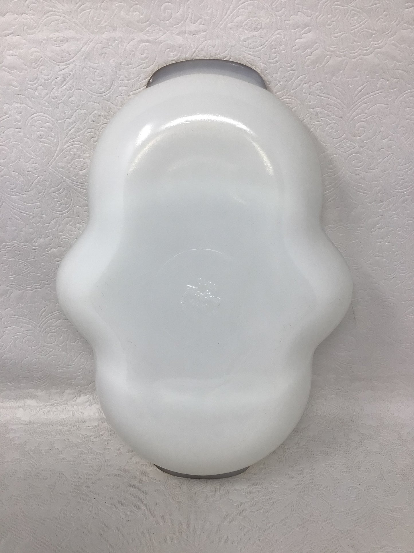 Vintage Anchor Hocking Fire-King Milk Glass Tray