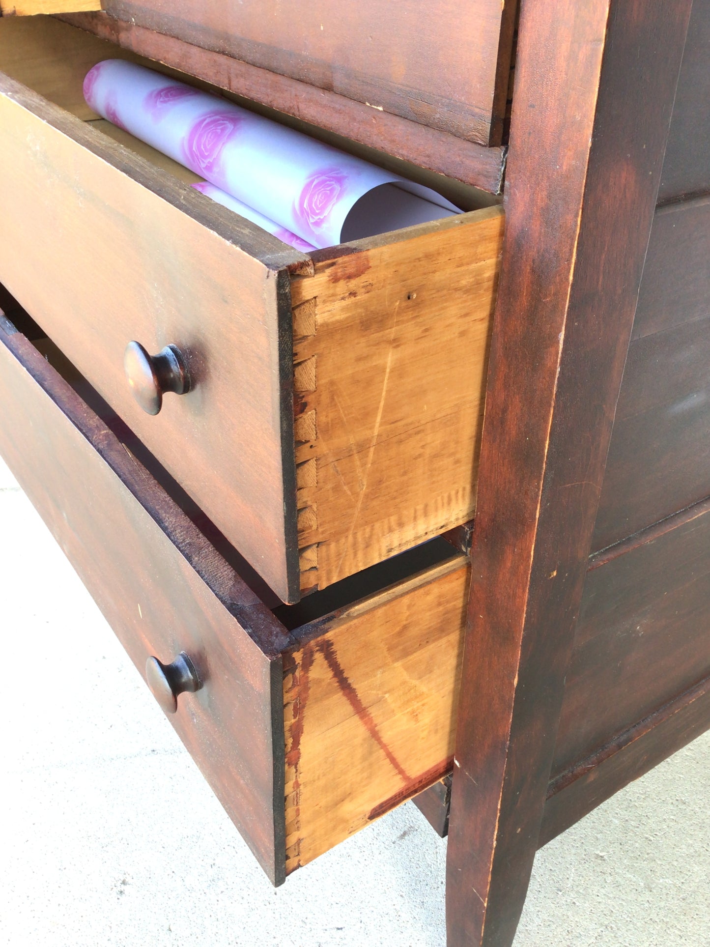 Vintage Quarter Sawn Oak Dresser