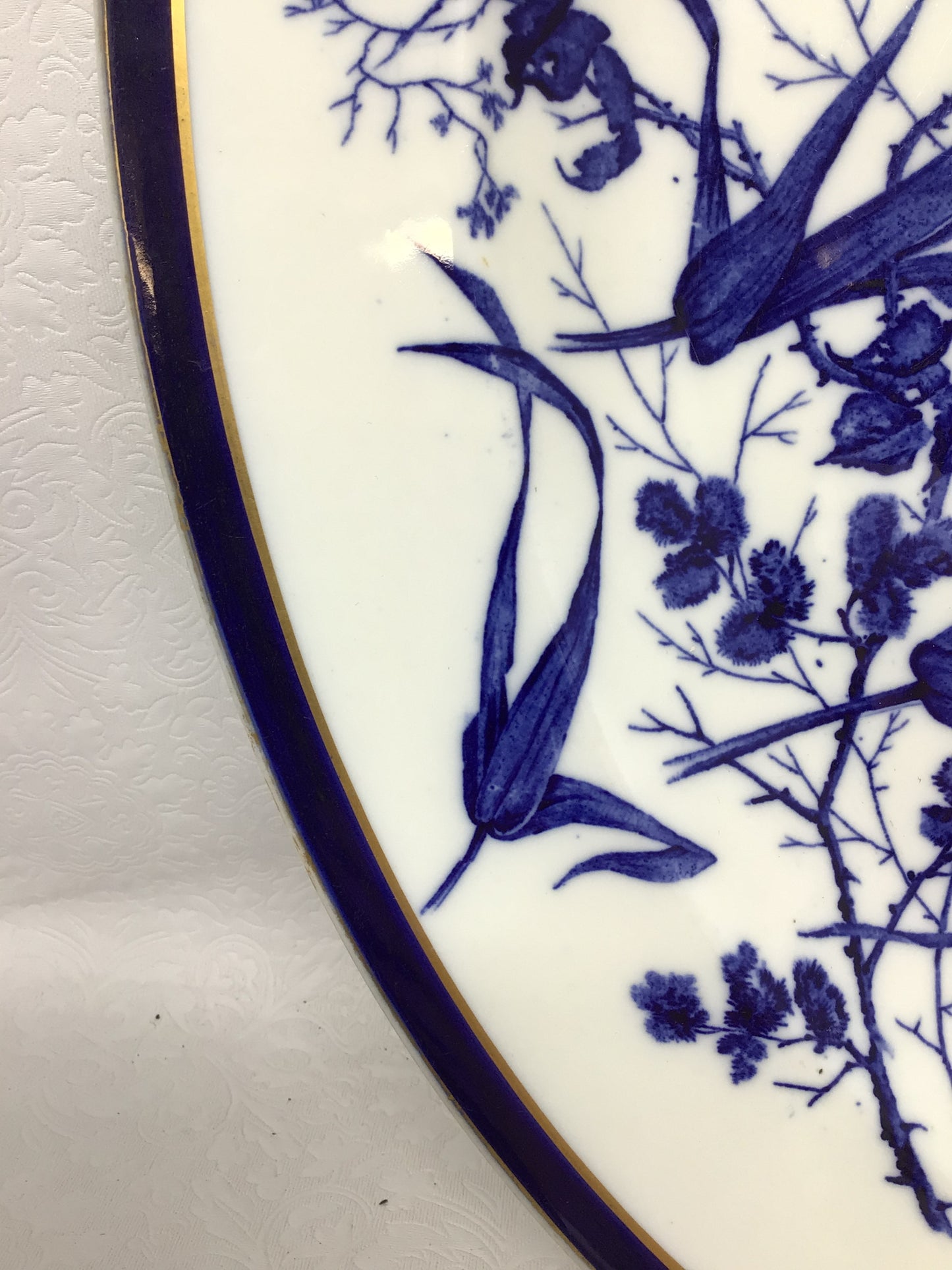 Blue Branch Stoke China Platter