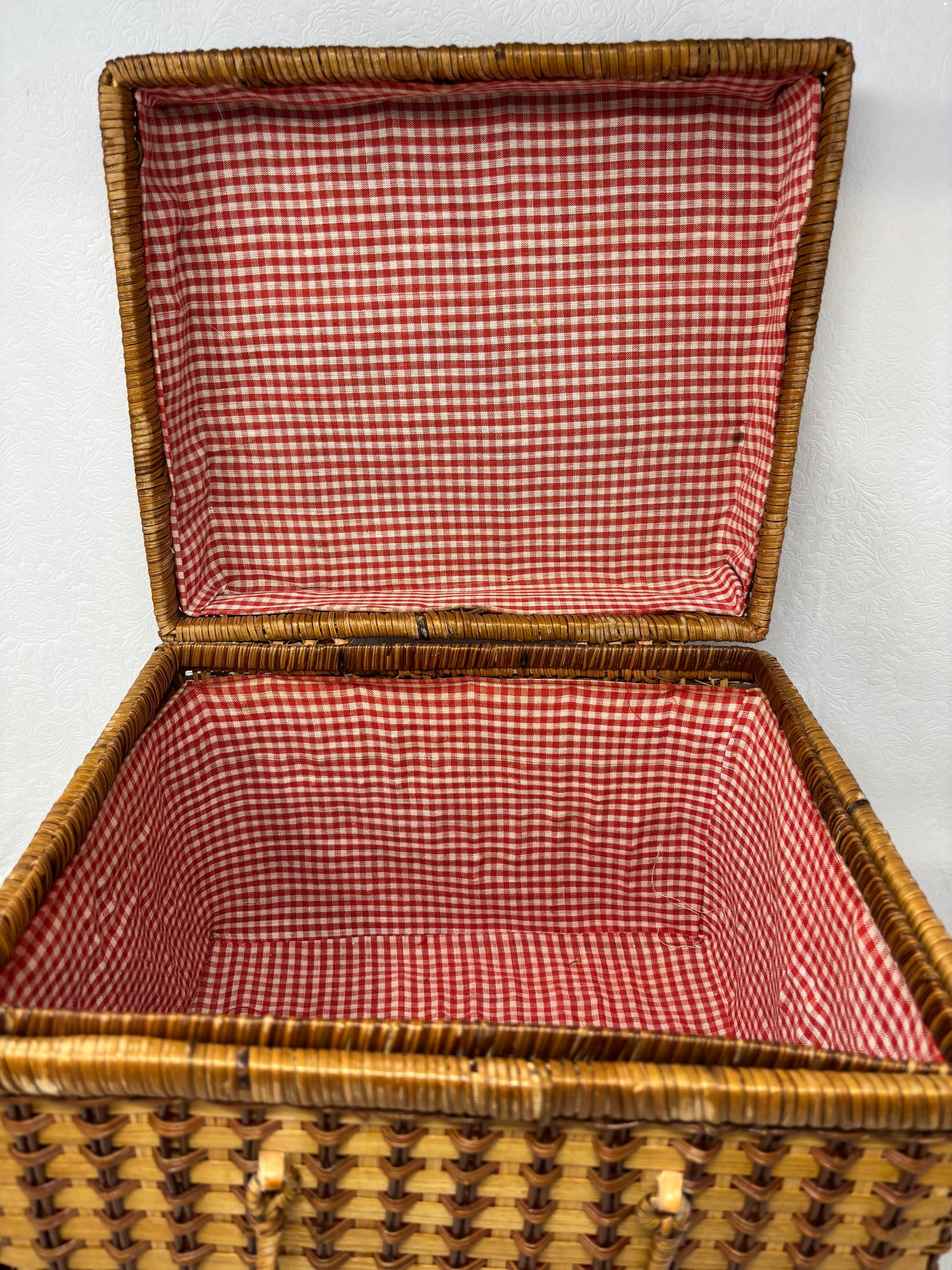 Wicker Picnic Basket