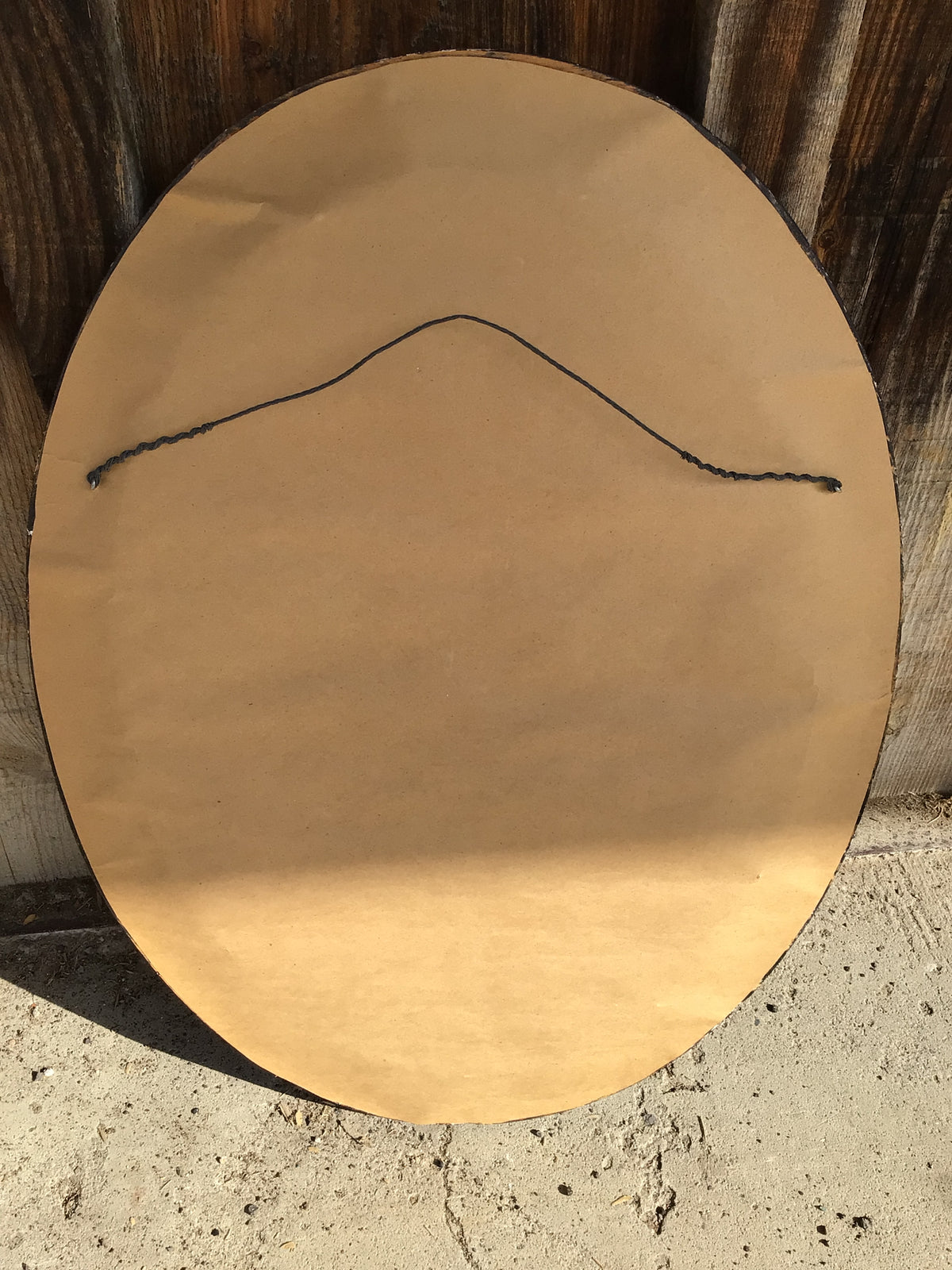 Vintage Oval Portrait Frame of Young Man
