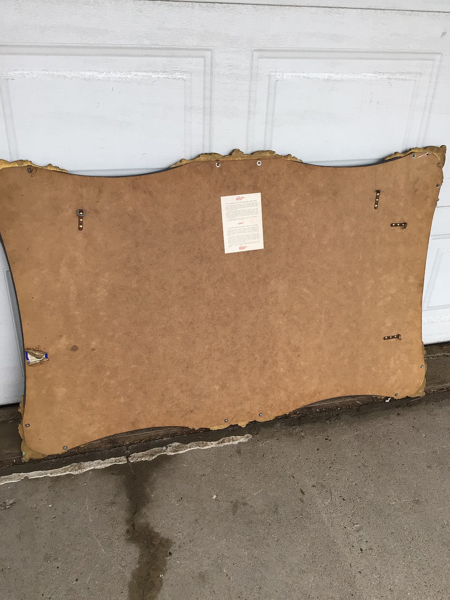 Gold Trimmed Mirror