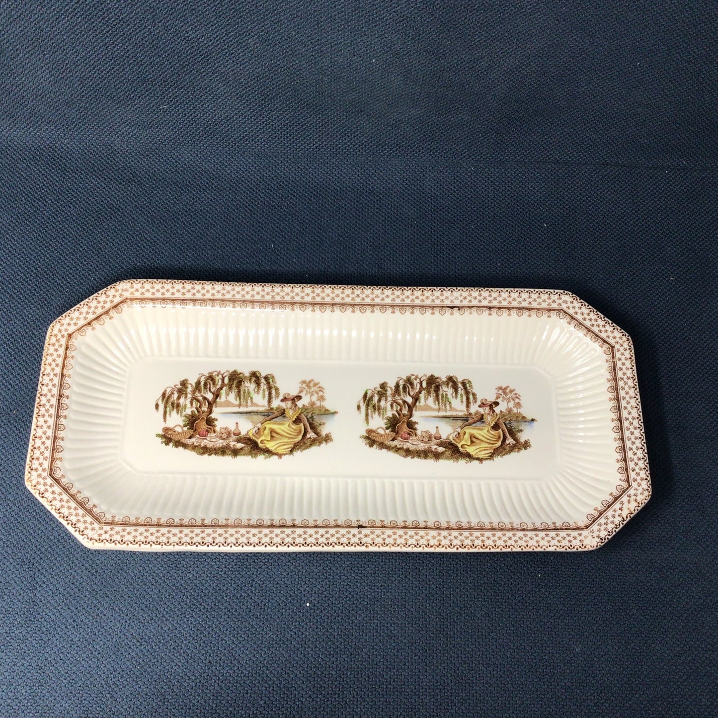 Adams & Sons Antoinette English Ironstone Platter