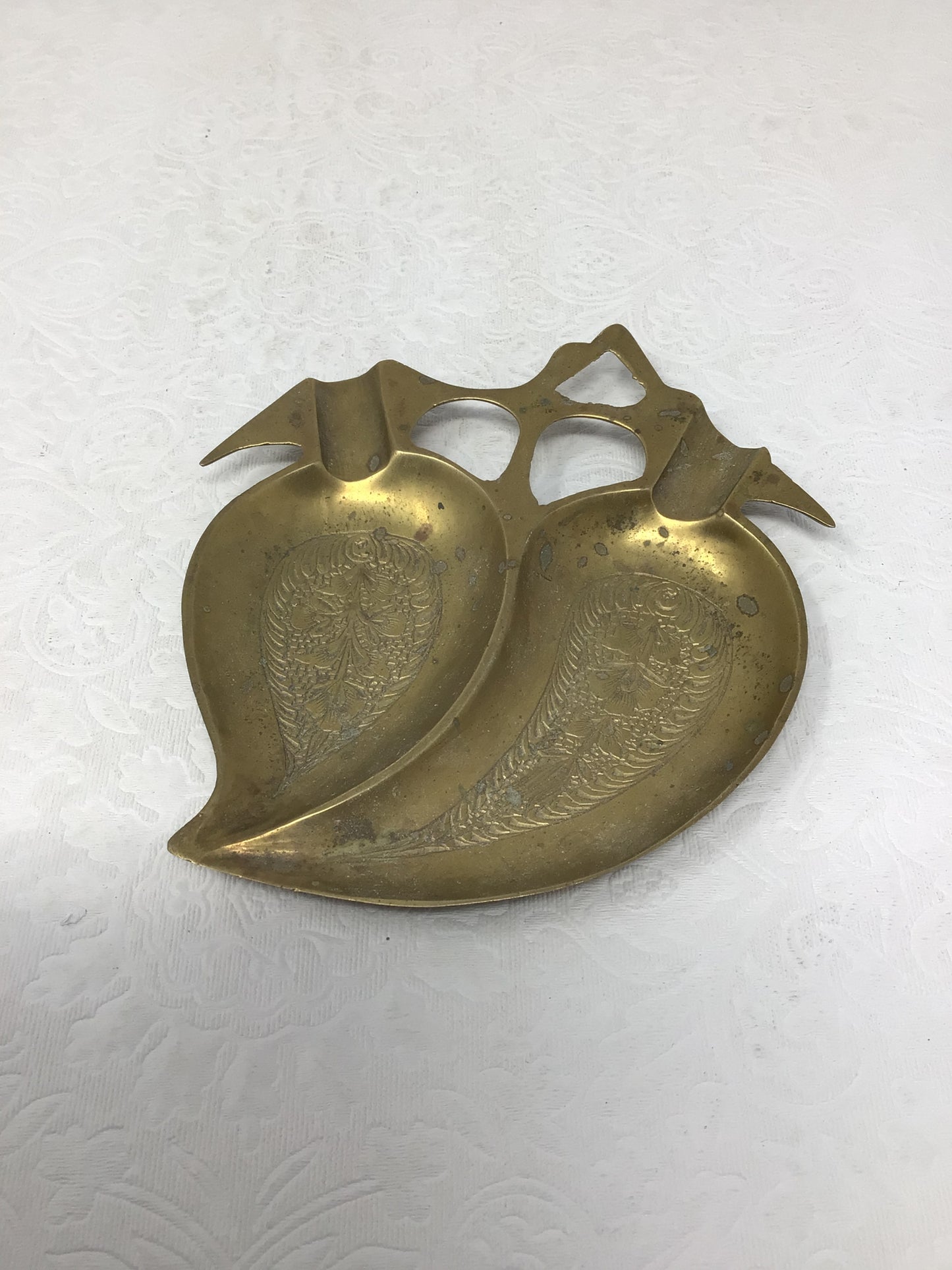 Brass Divided Ashtray
