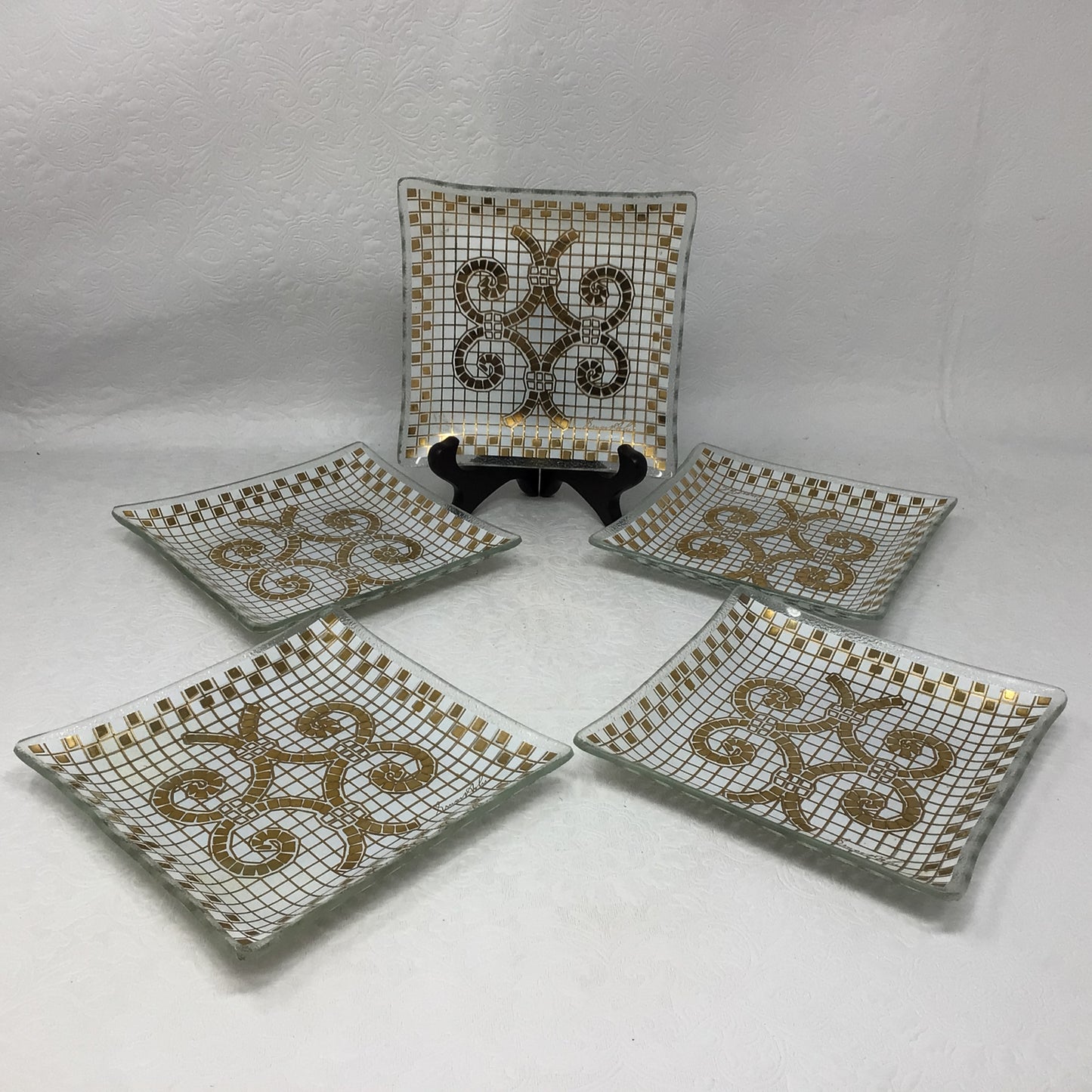 Ernest Sohn Cake Plates, Set of 5