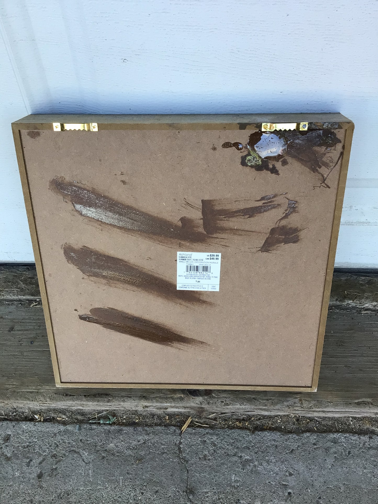Set of 2 Shadow Box Art Pieces