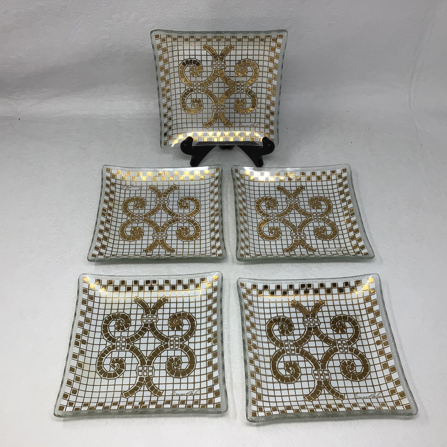 Ernest Sohn Cake Plates, Set of 5