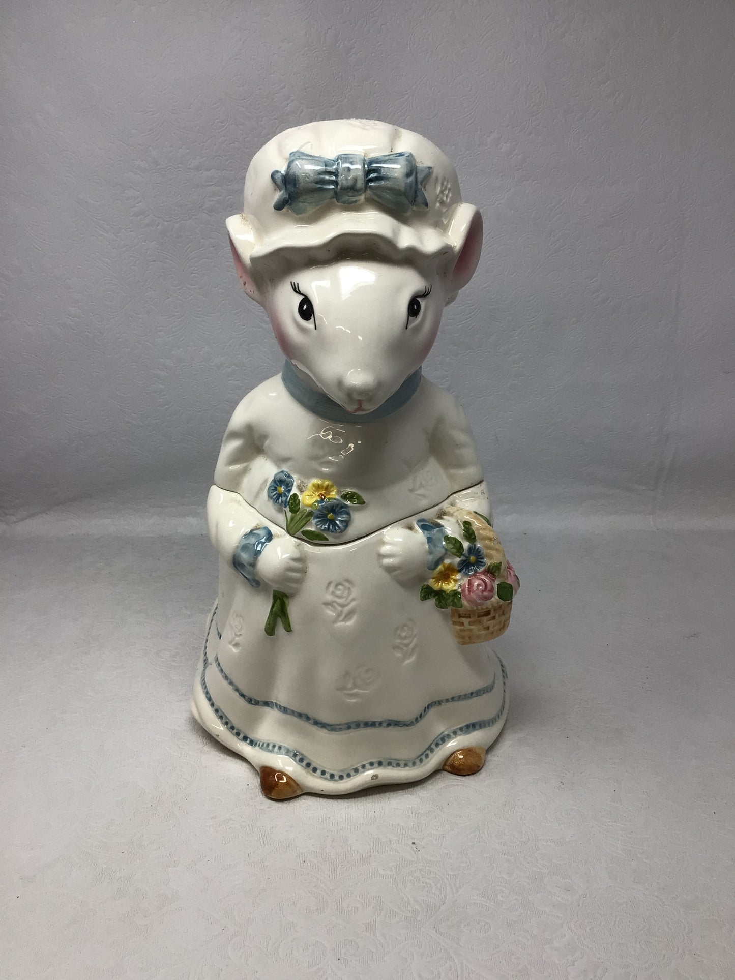 Vintage Like Granny Mouse Cookie Jar