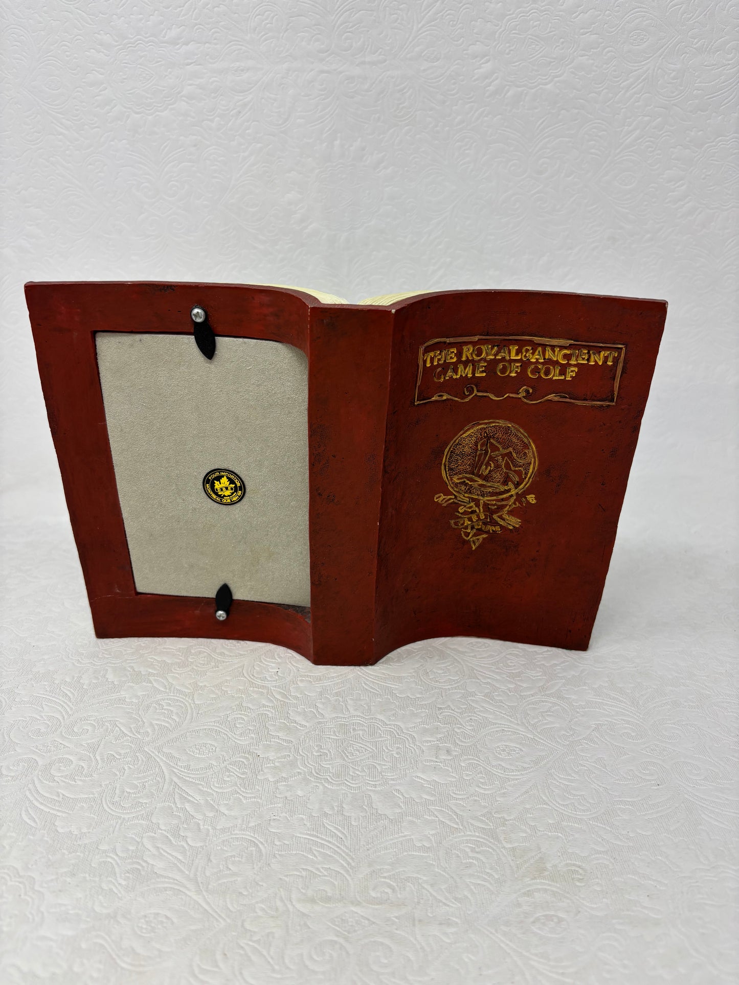 3D Golf Themed Book Picture Frame