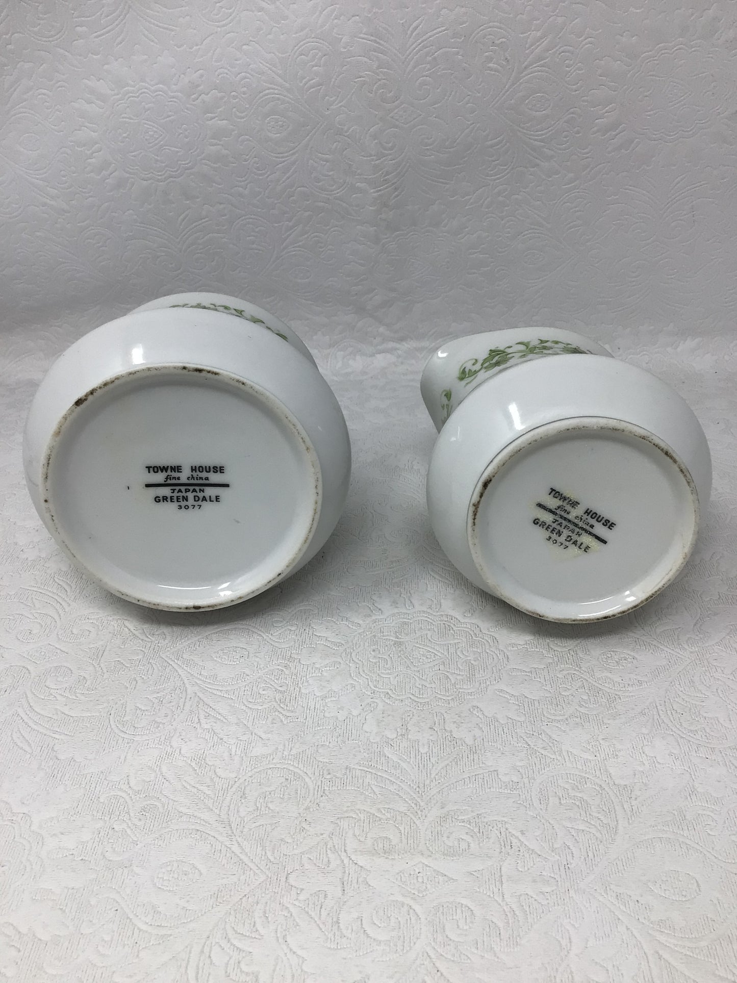 Towne House Japan “Green Dale” Tea Set