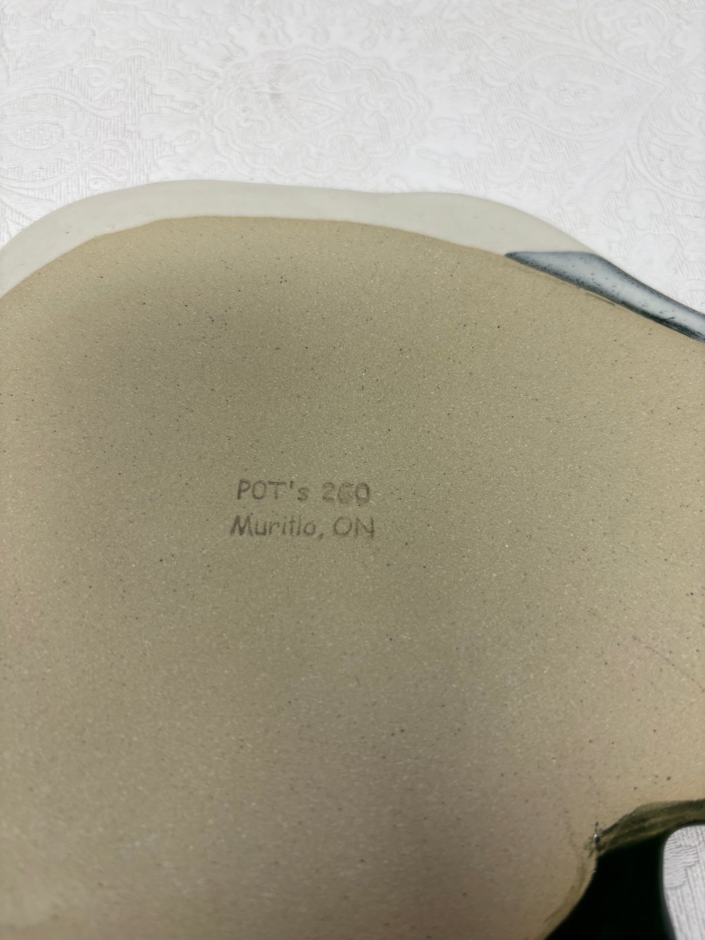 Pottery Plate of Lake Superior by P0T's 2G0