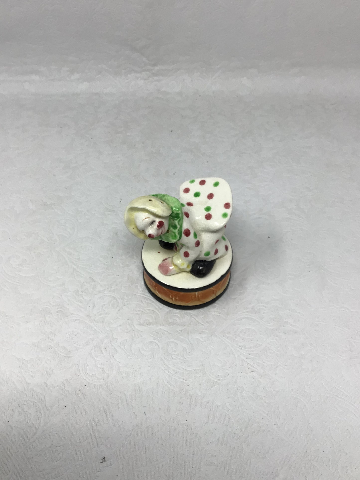 Vintage Ceramic Clown Salt & Pepper Shakers