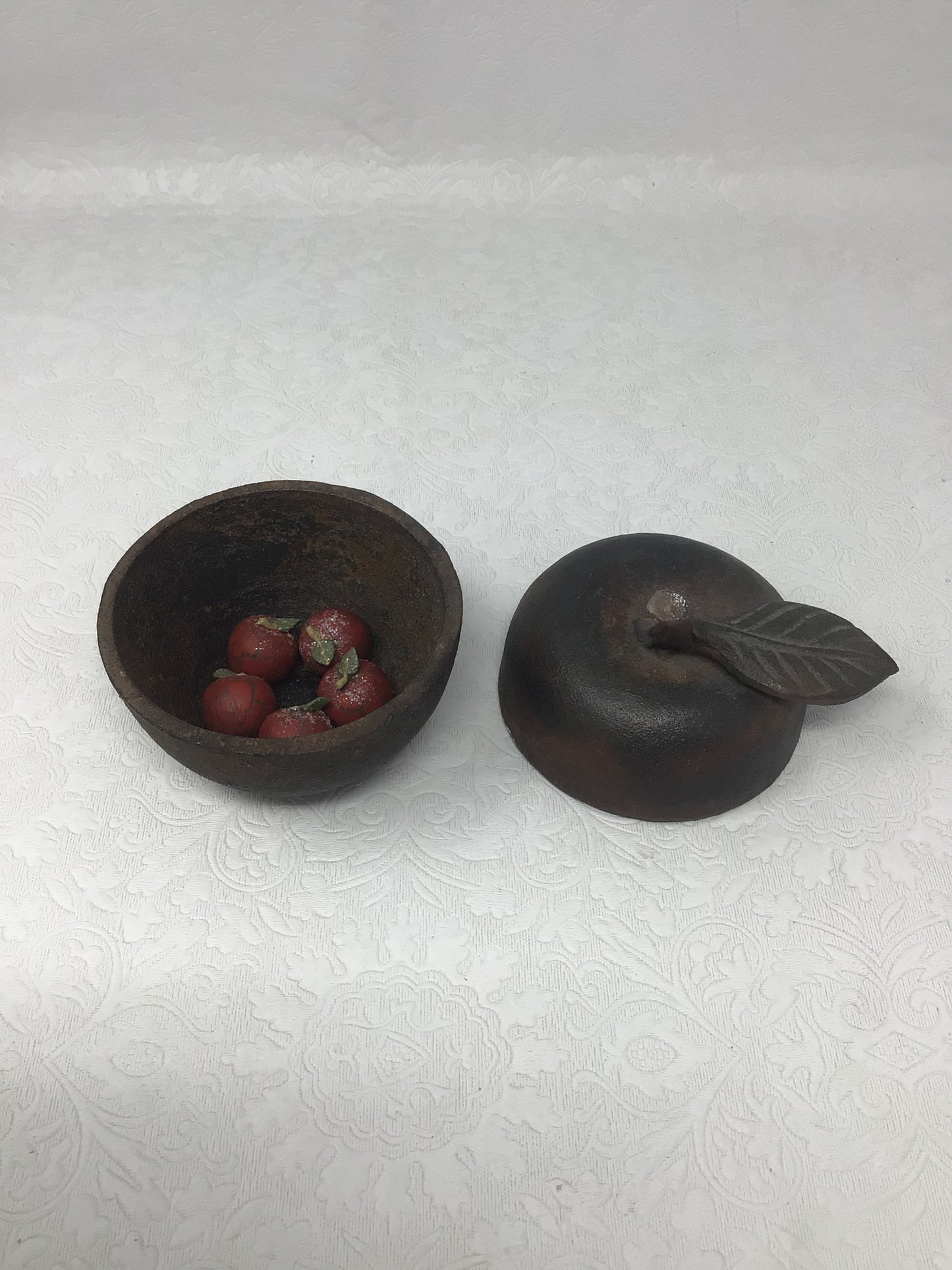Vintage Cast Iron Apple