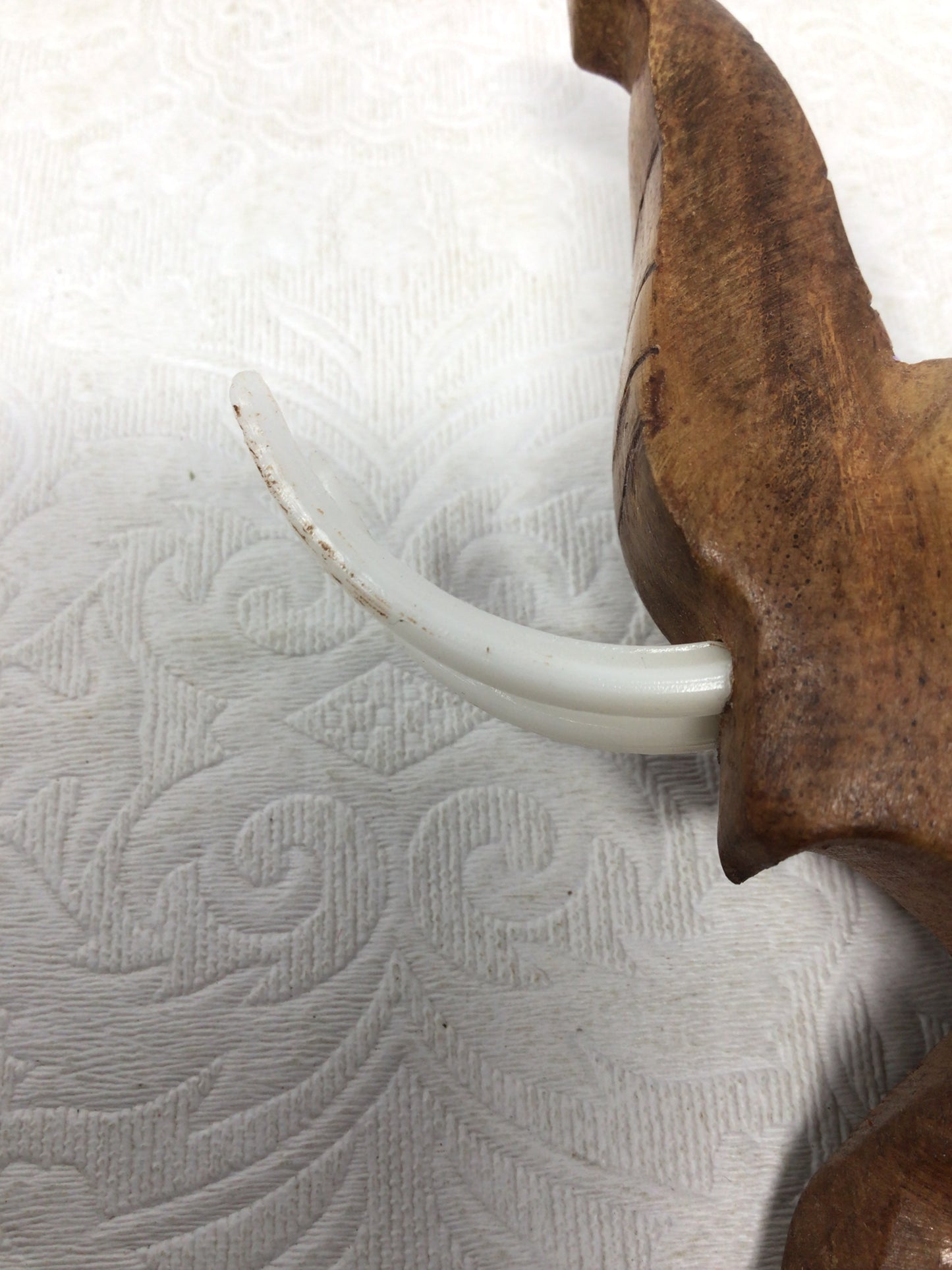 Hand Carved Wooden Elephant