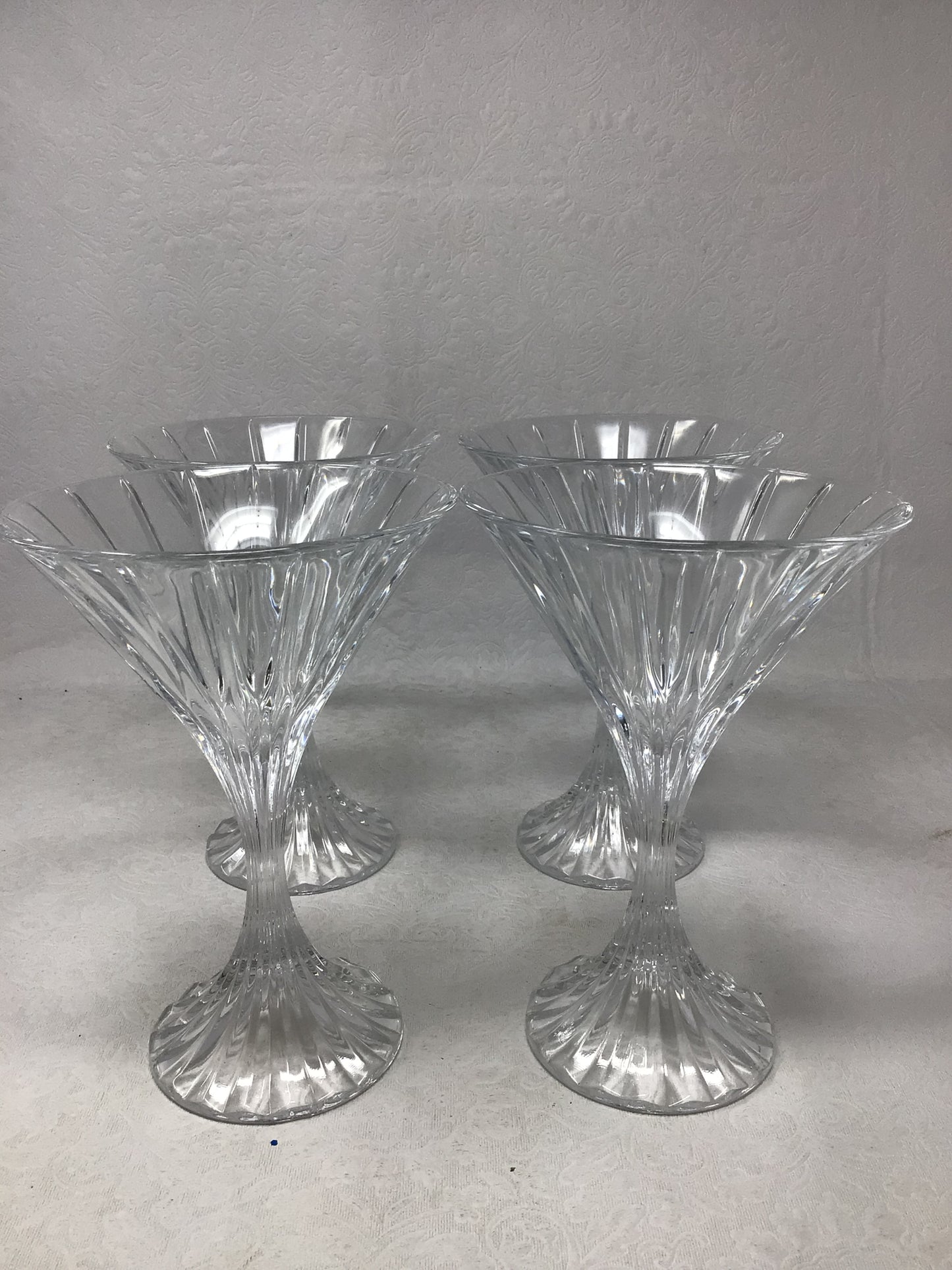 Set of 4 Martini Glasses