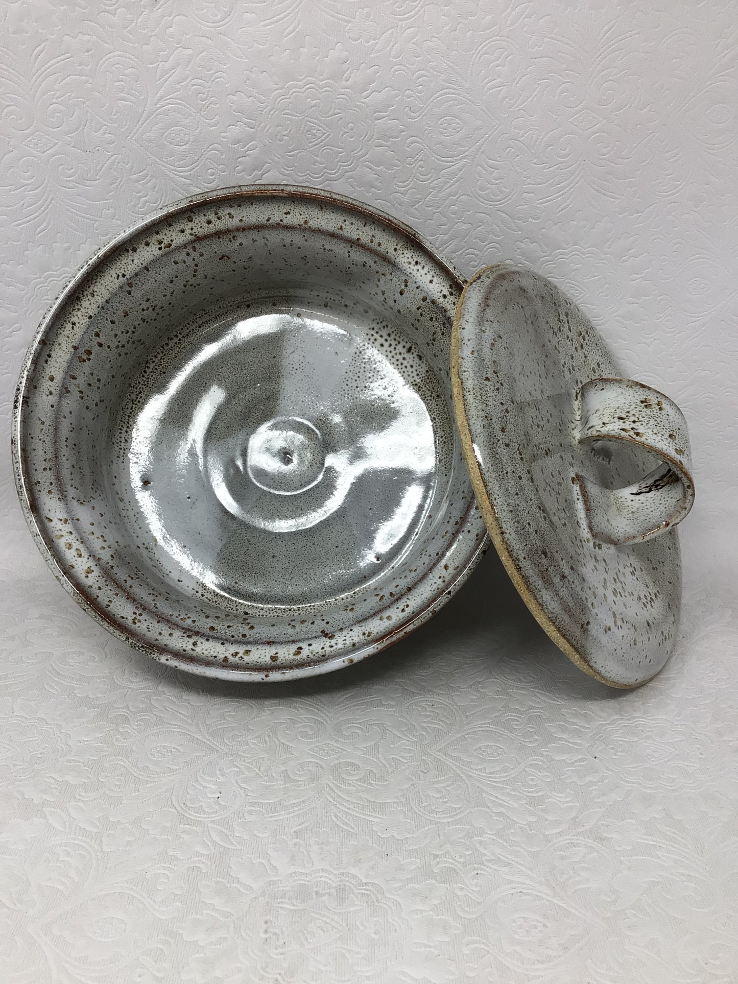 Vintage Stoneware Casserole Dish