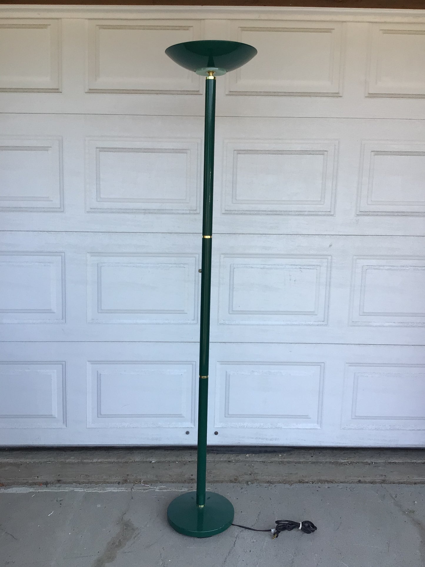 Green Halogen Floor Lamp