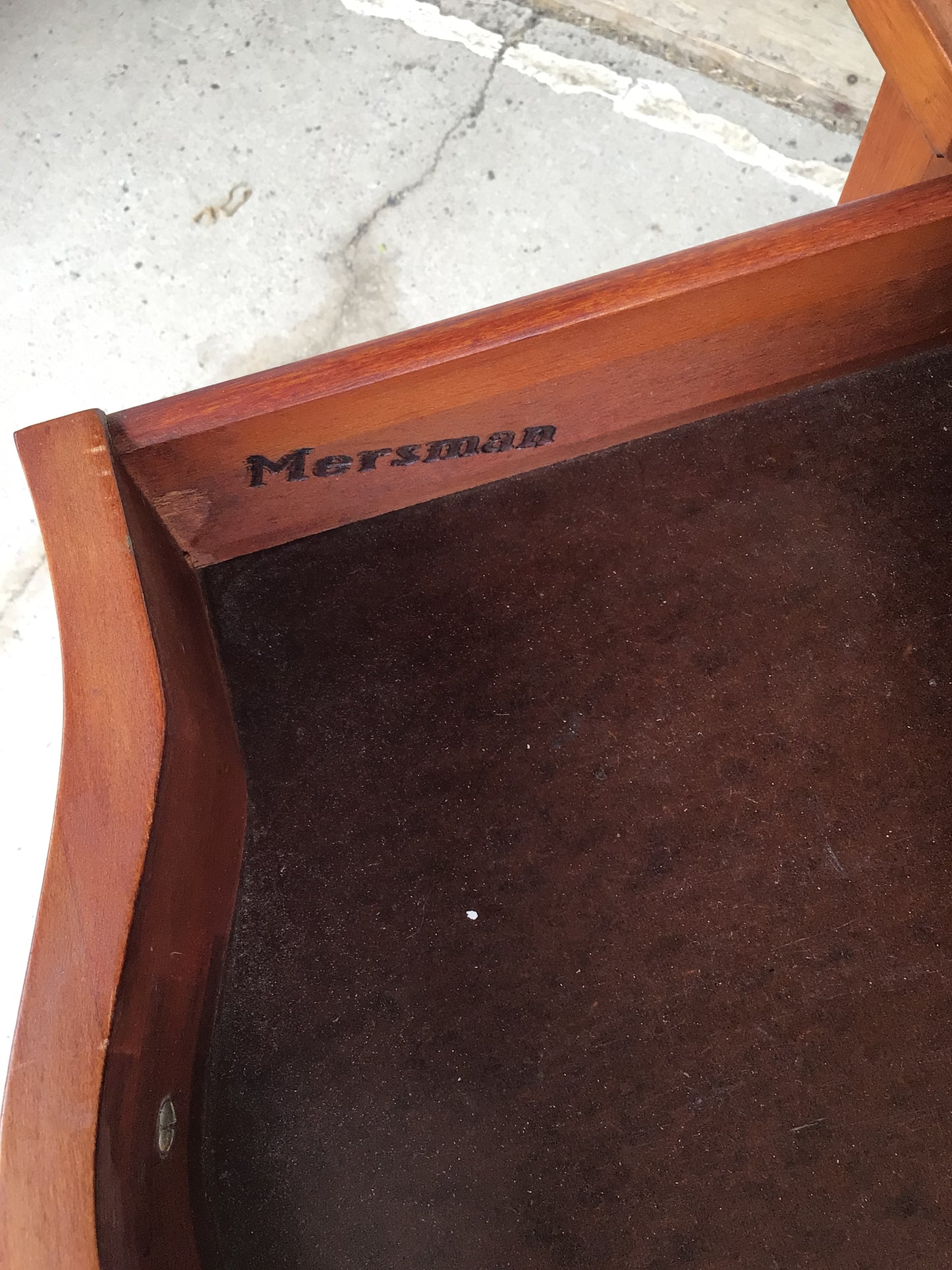 Vintage Mahogany Side Table