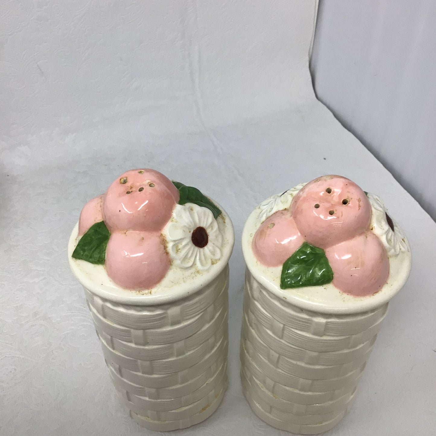 Cookie Jar with matching S&P Shakers