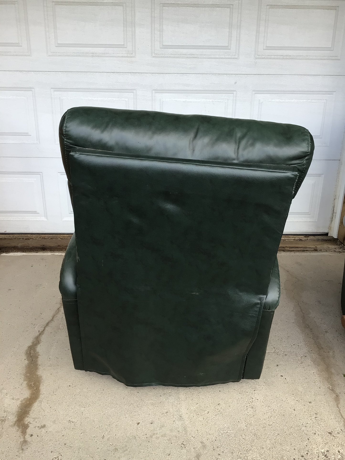 Green Electric Recliner