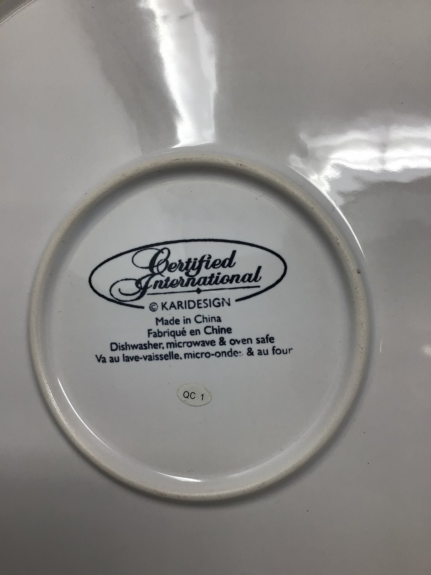 Certified International Stoneware Casserole Dish