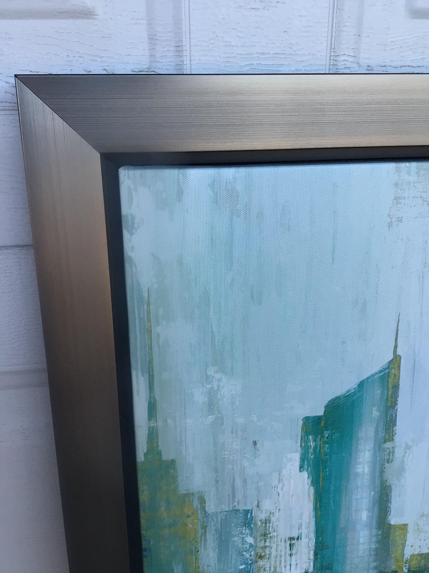 Blue and Green Skyline