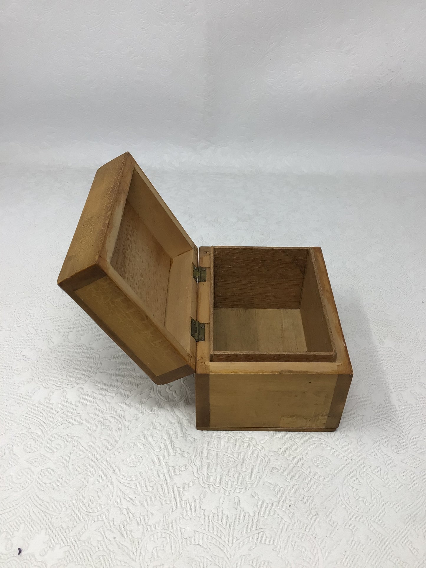 Antique Wooden Keepsake Box