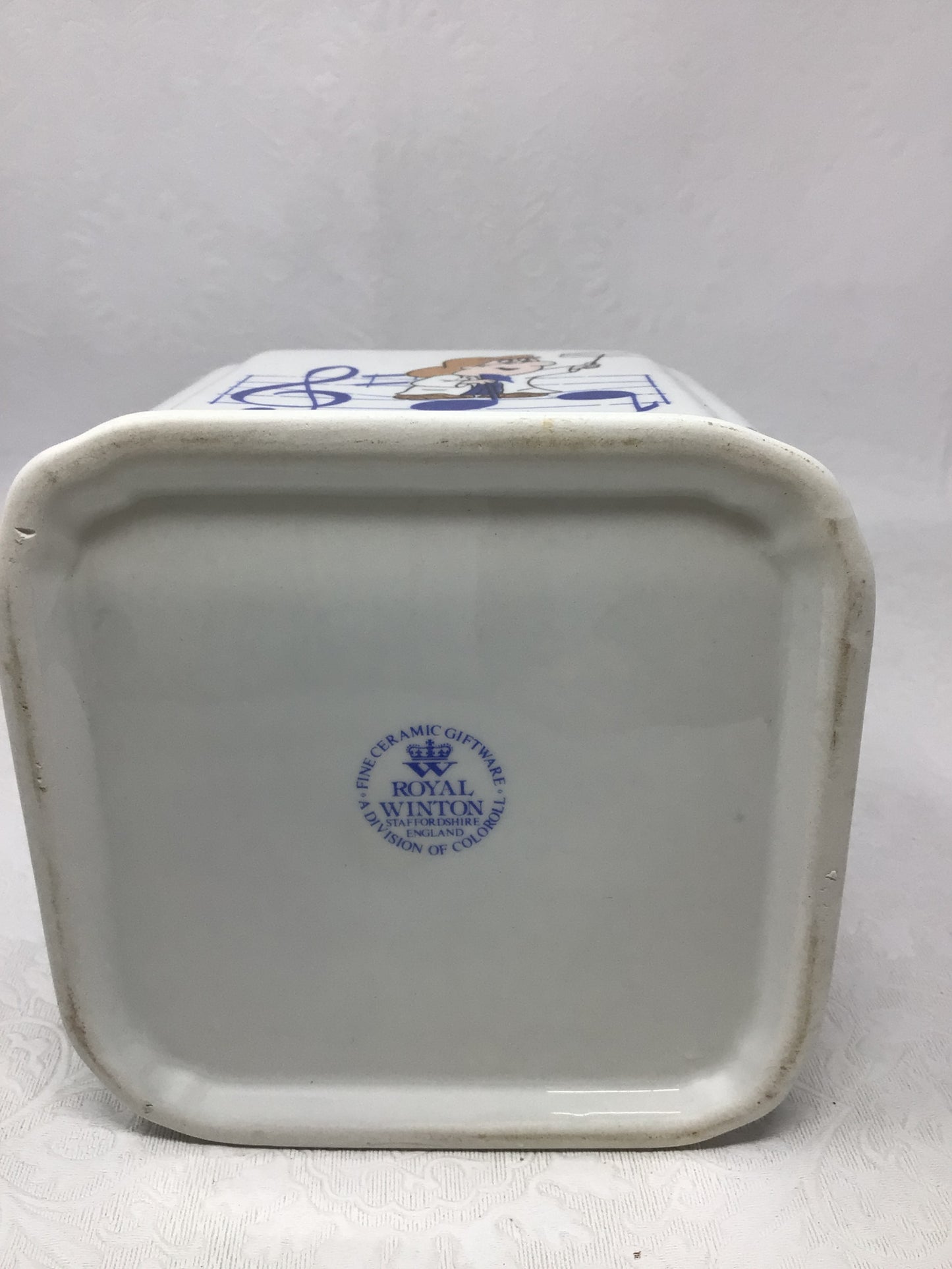 Tetley Tea Canister with "Tea Folk" Characters