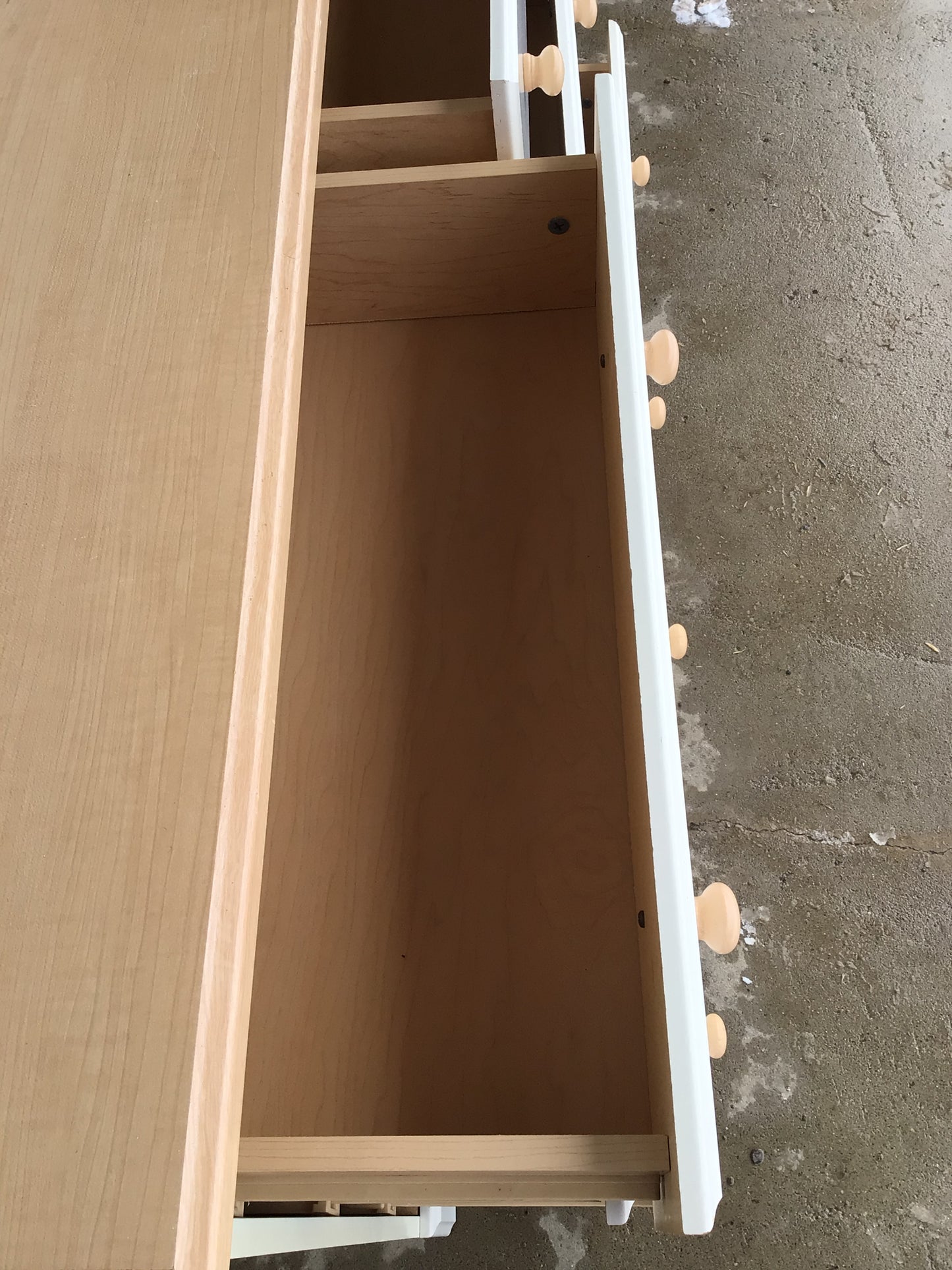 6 Drawer White Dresser