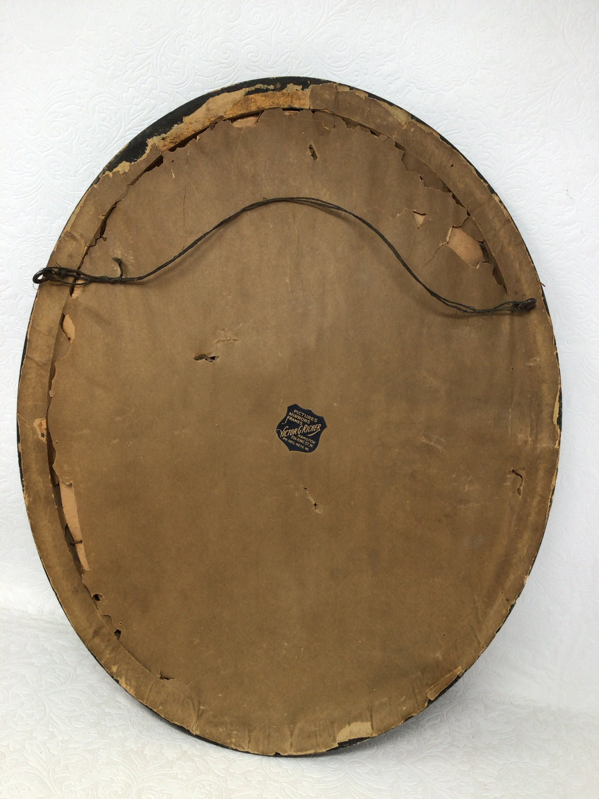 Antique Oval Picture