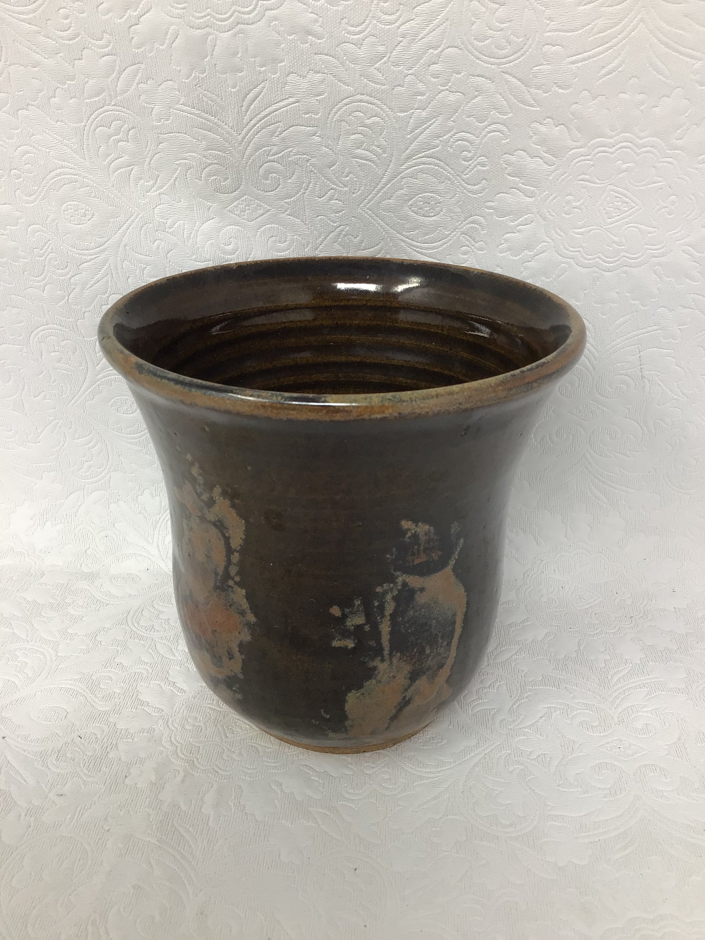 Brown Pottery Vase